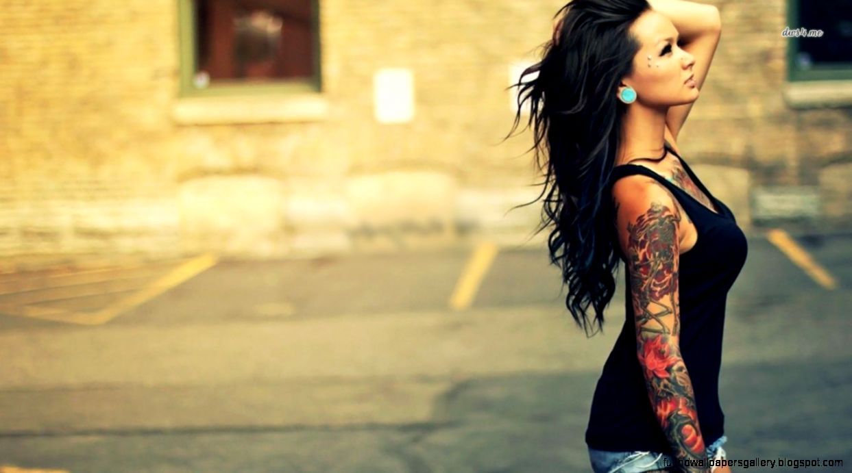 Tattoo Girls Wallpaper. Full HD Wallpaper