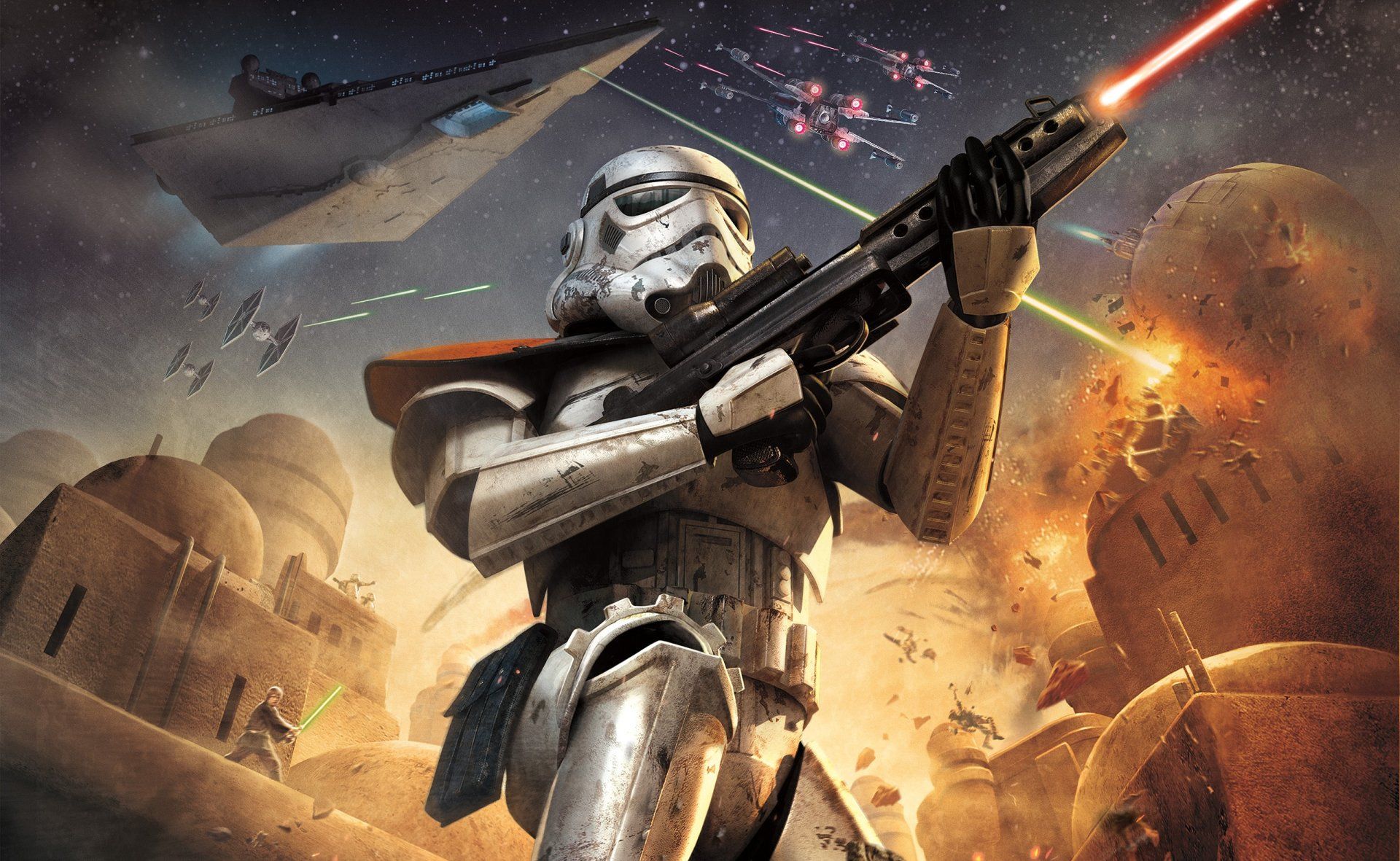 Star Wars Battlefront: Elite Squadron HD Wallpaper and Background Image