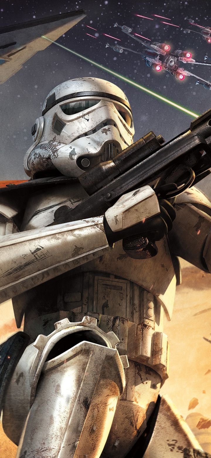 Video Game Star Wars Battlefront: Elite Squadron 720x1560