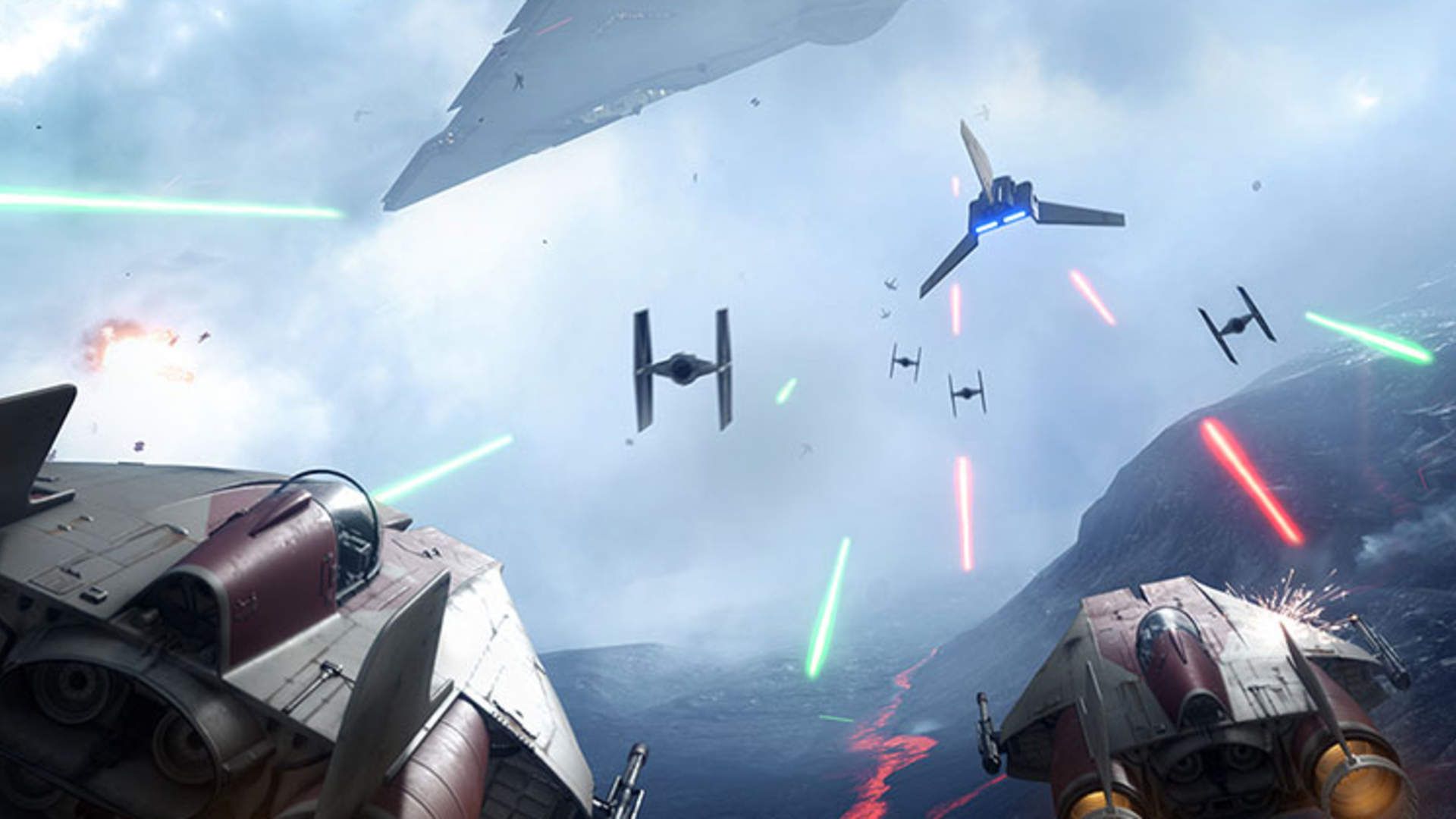 Star Wars Battlefront's Fighter Squadron Mode is the Starfighter