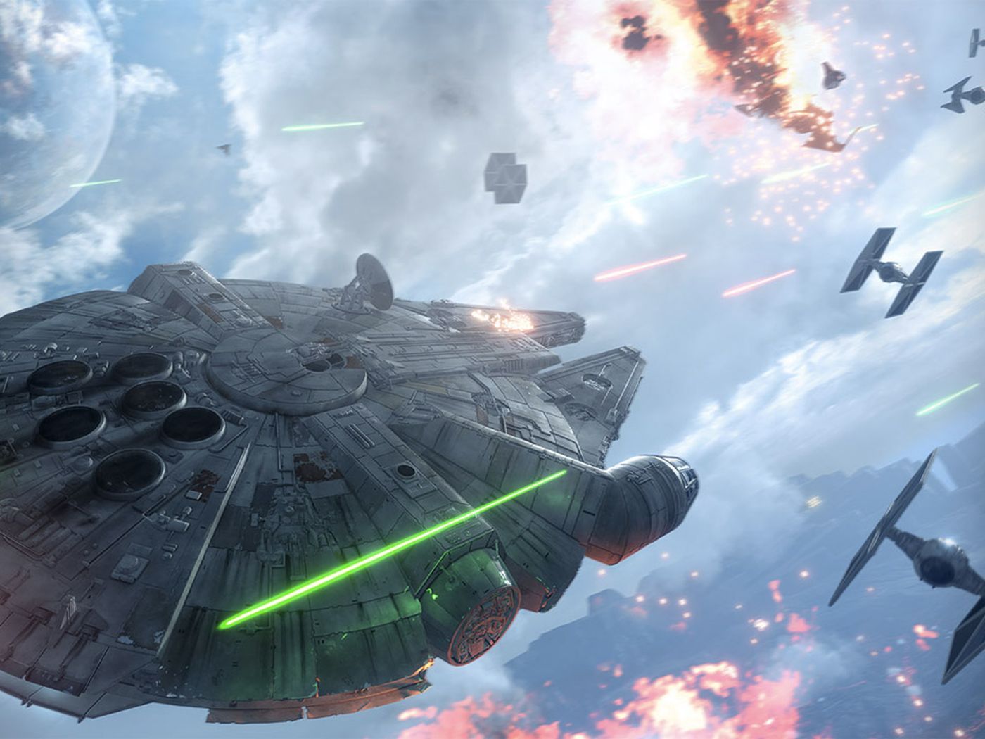 Star Wars Battlefront's new Fighter Squadron mode is all about