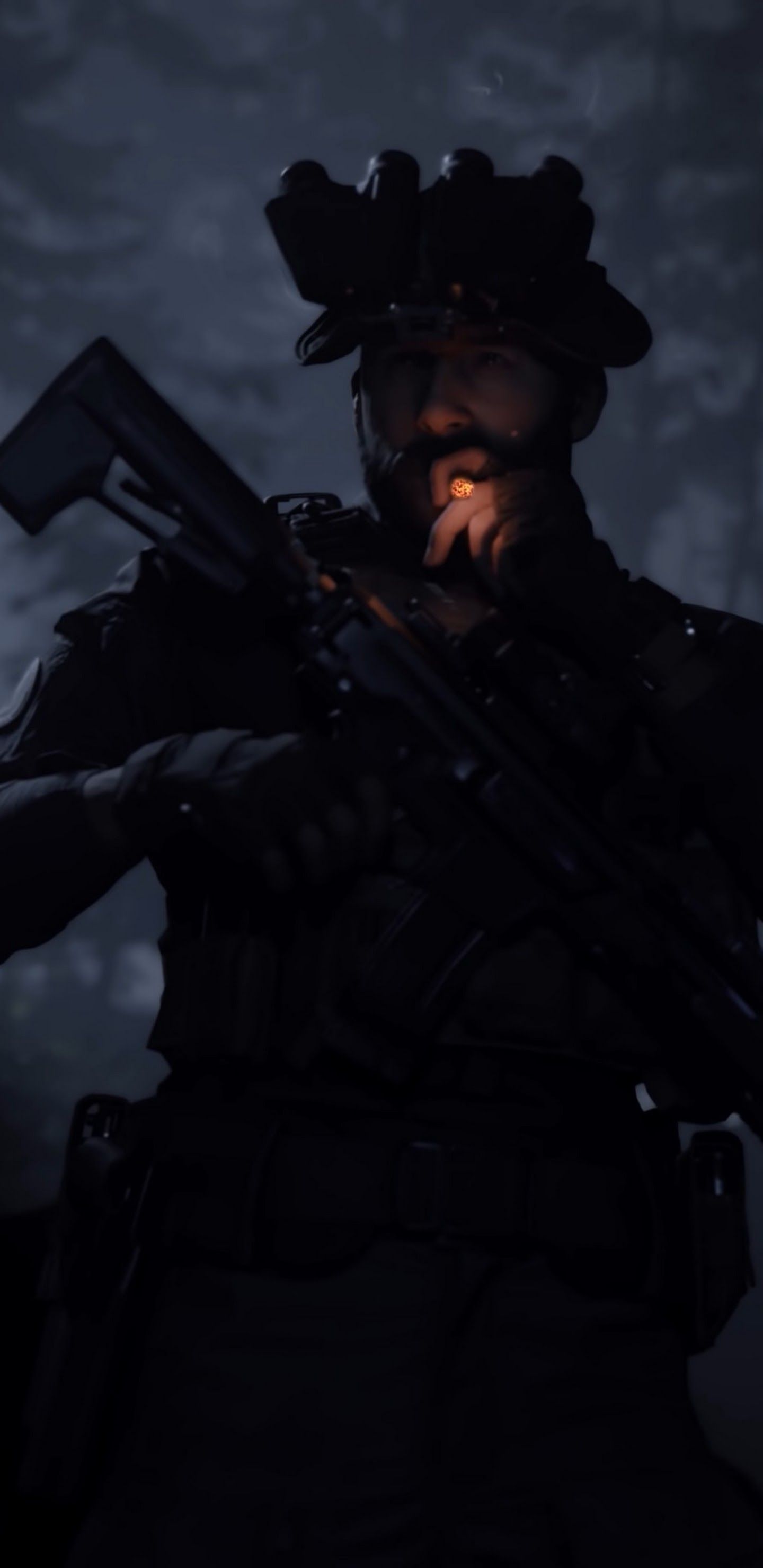Call of Duty: Modern Warfare Captain Price Smoking 4K Wallpaper