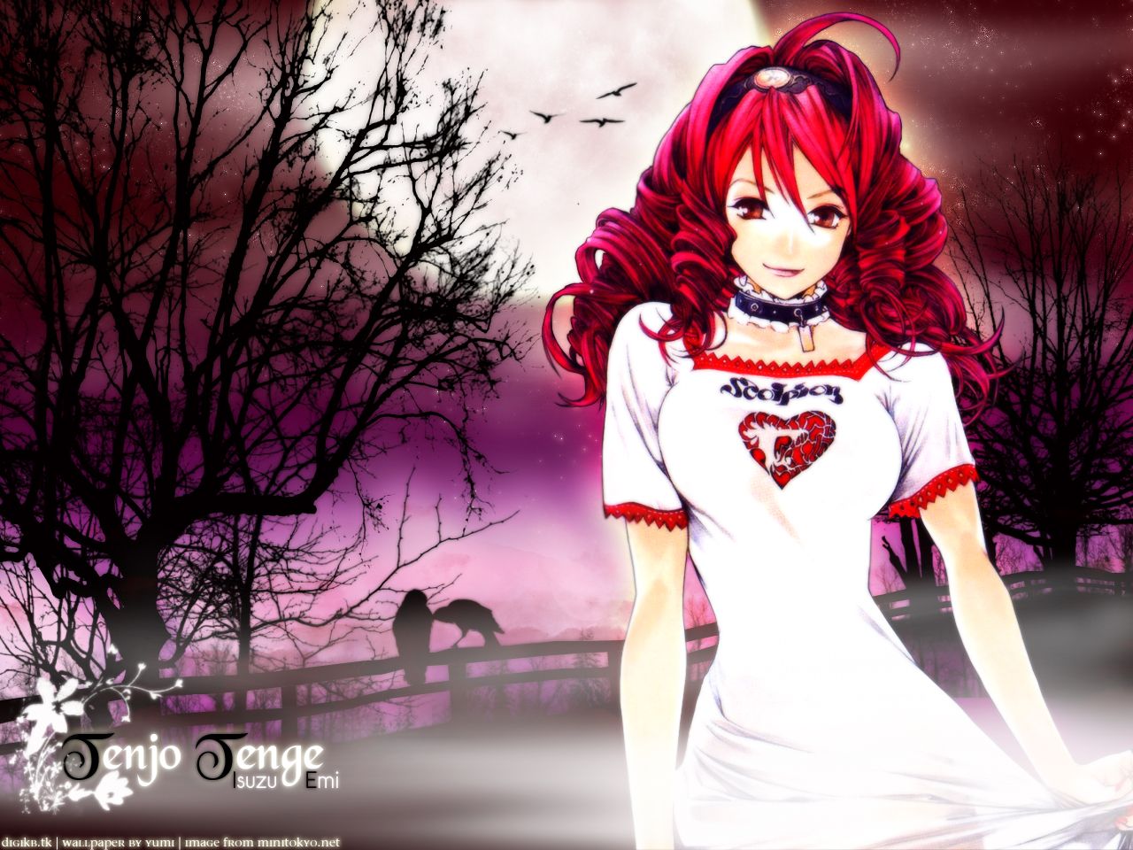 Tenjho Tenge Wallpaper And Background Image Girls With Red Curly Hair Wallpaper & Background Download
