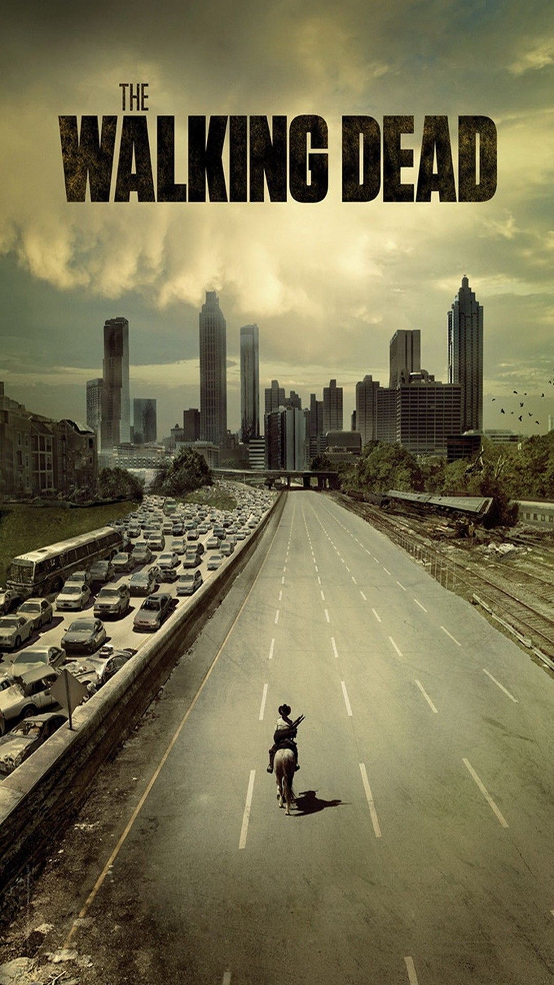 walking dead game iphone wallpaper