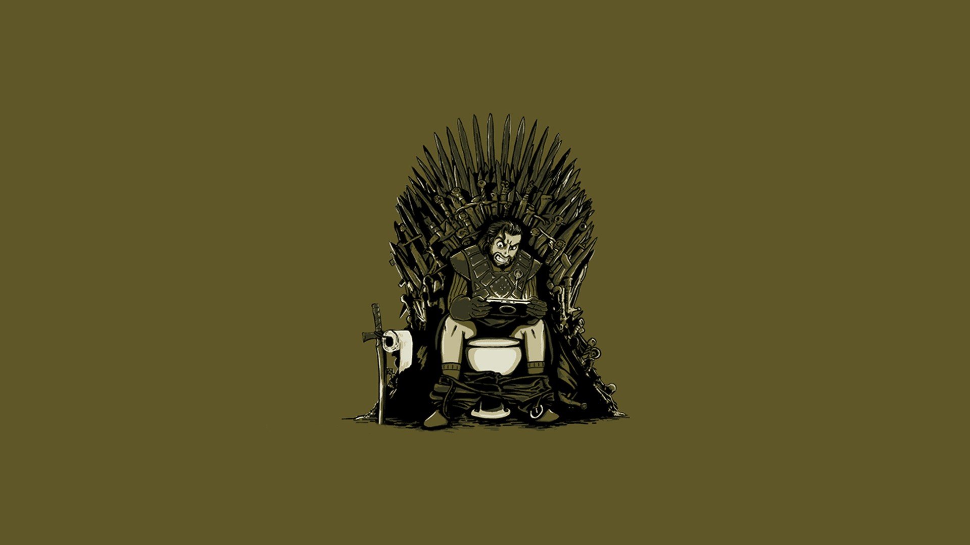 Free download minimalistic funny artwork Game of Thrones simple