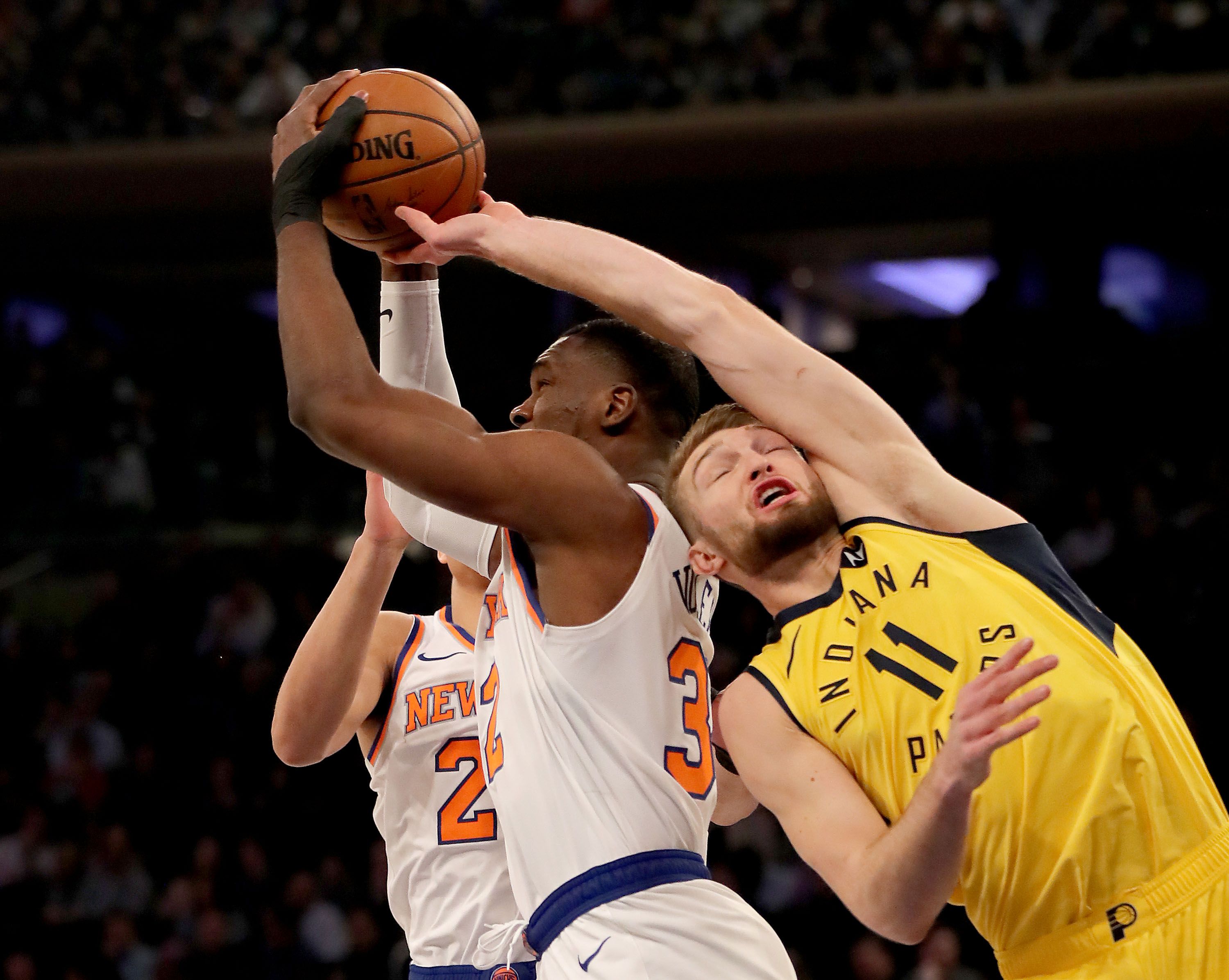 Sabonis Sharp Again At MSG, Pacers Beat Knicks 121 106