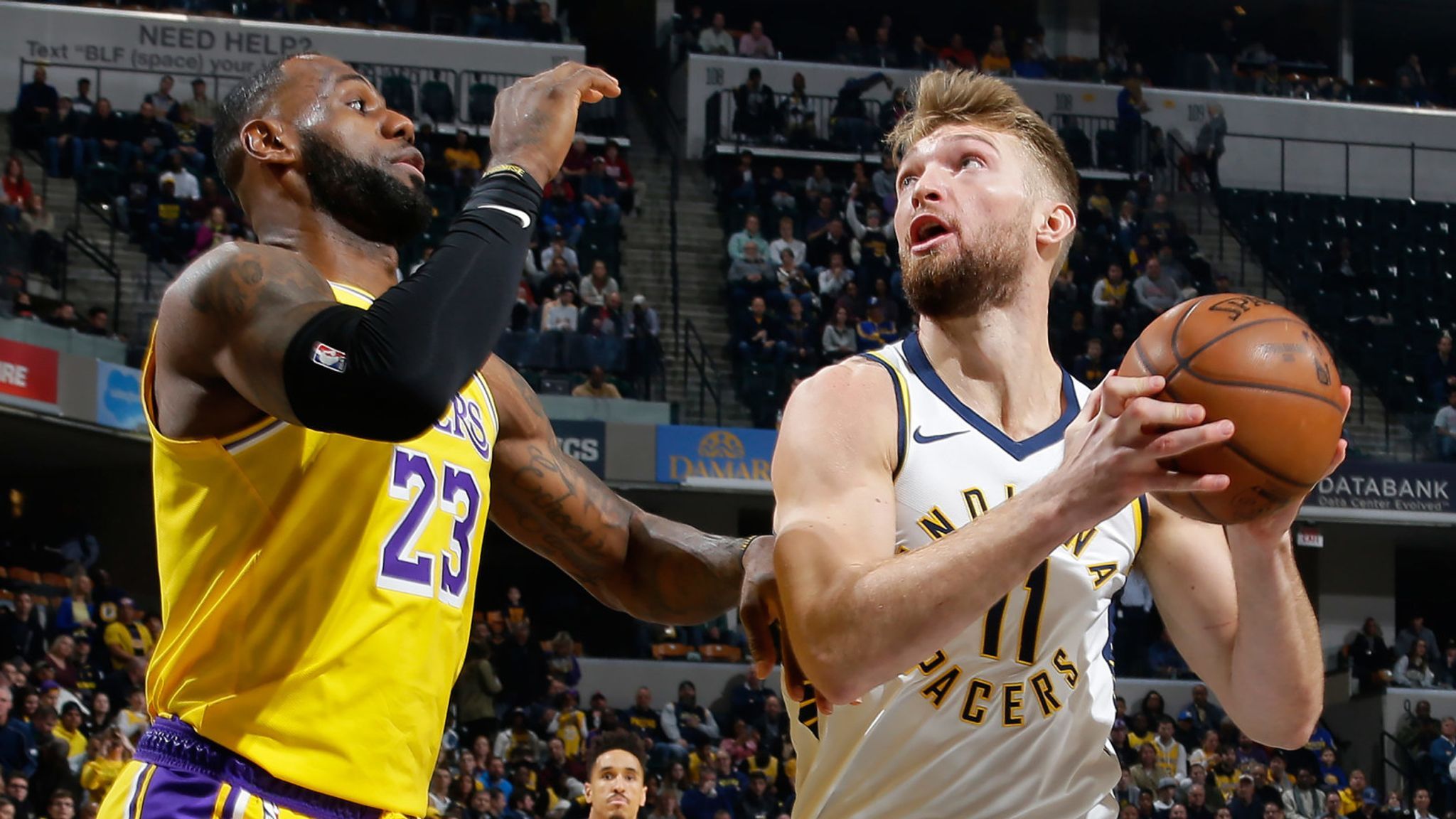 Indiana Pacers Snap Los Angeles Lakers' 14 Game Road Winning