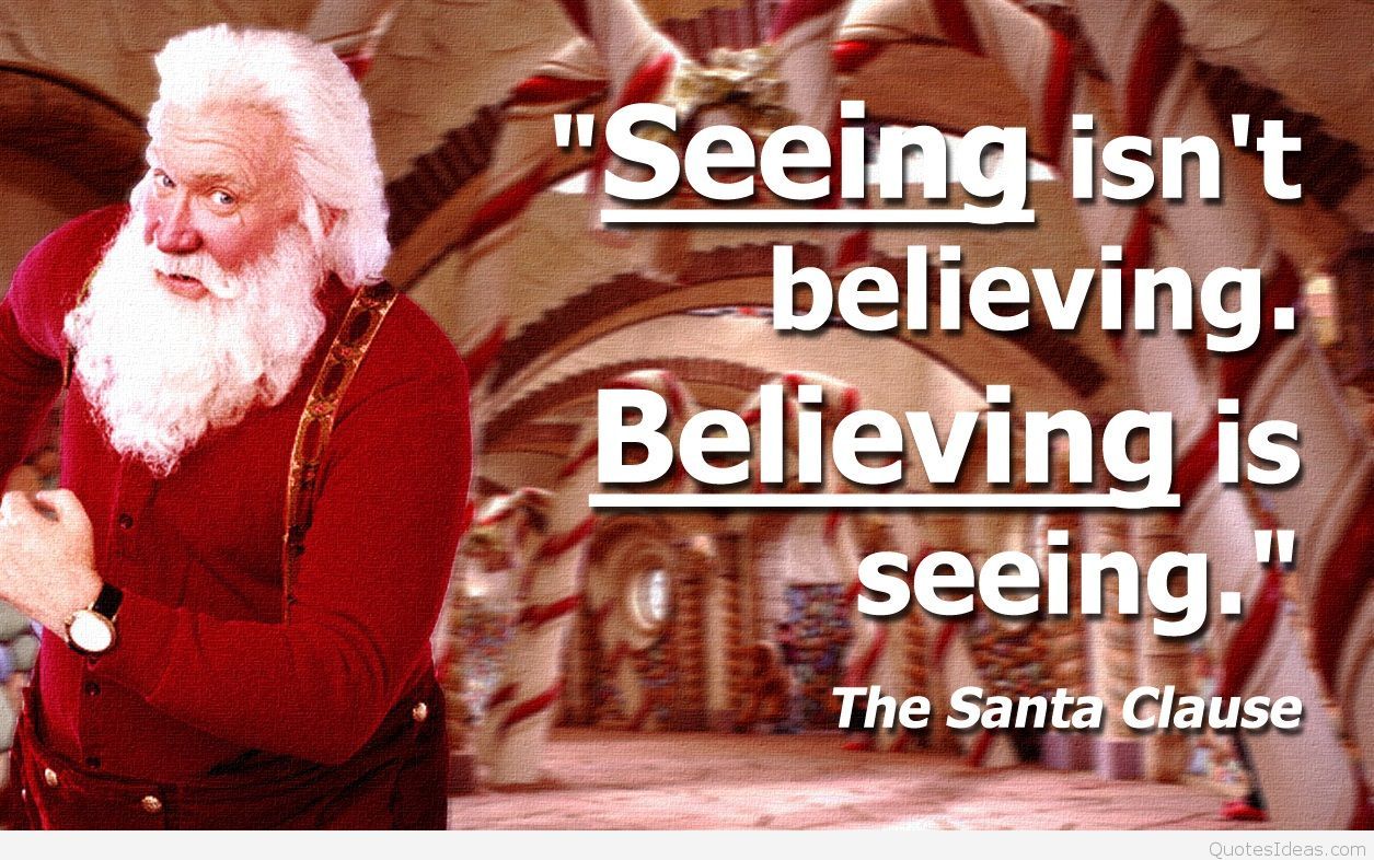 Believing in Santa Claus Quotes & Image wallpaper