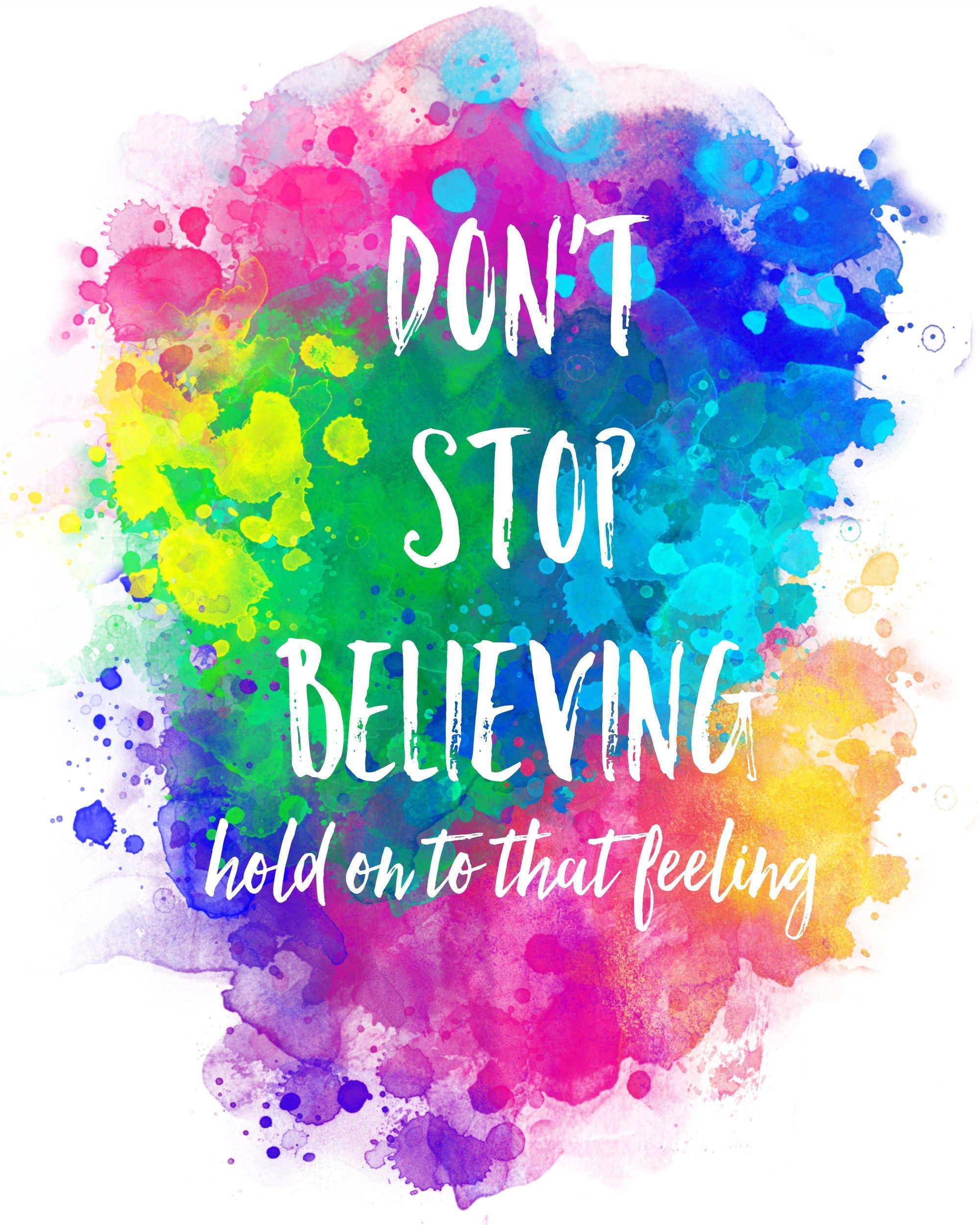 don't stop believing. Glee quotes, Glee, Glee club