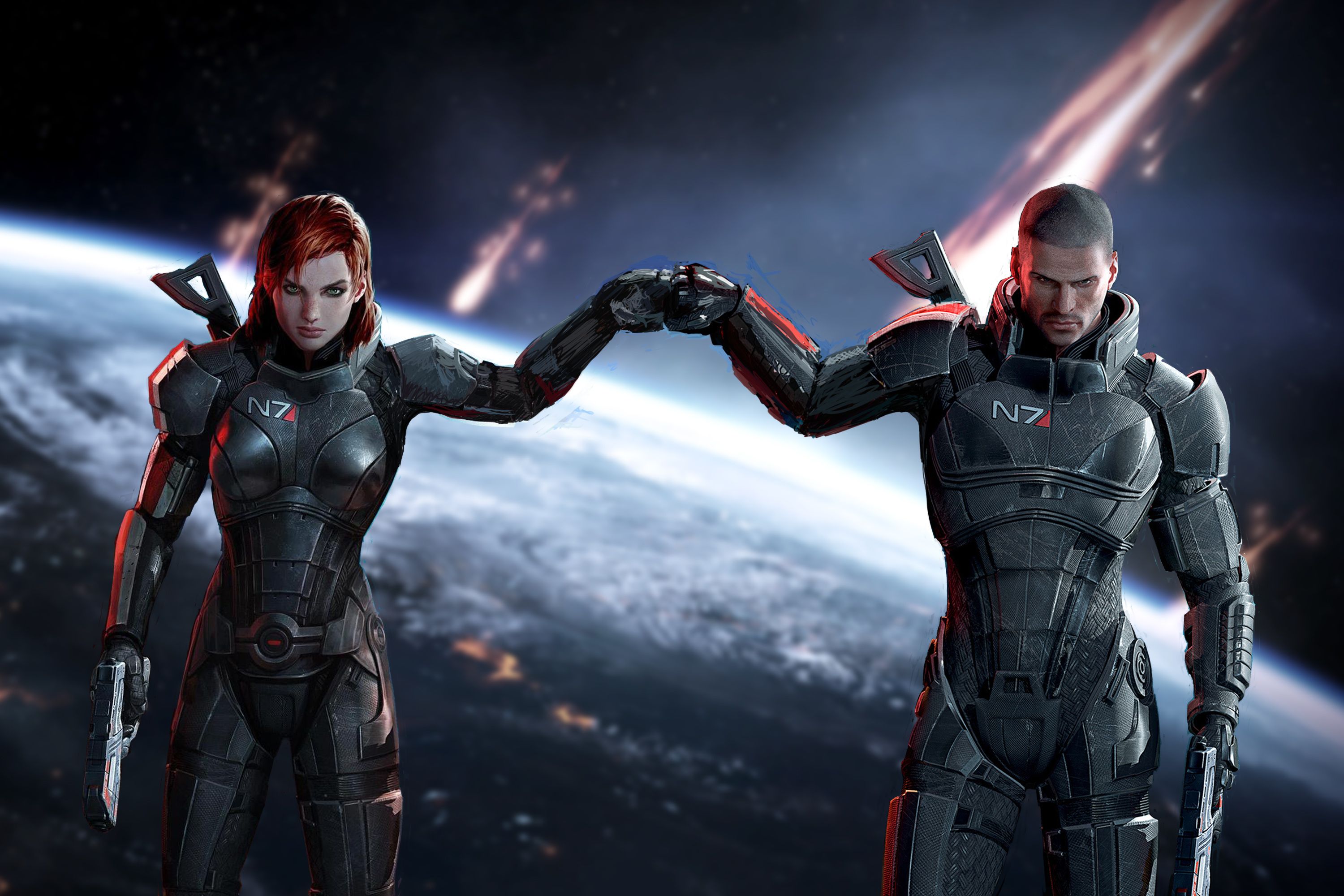 Mass Effect Animated Wallpaper