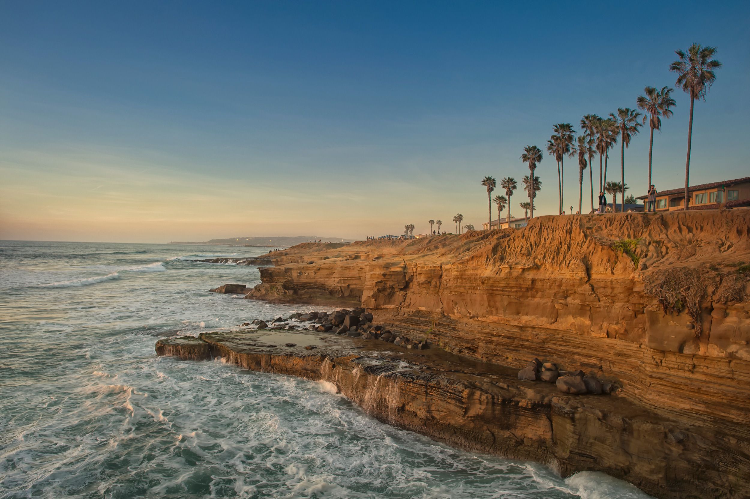 Cliffs At Sunset Wallpapers Wallpaper Cave