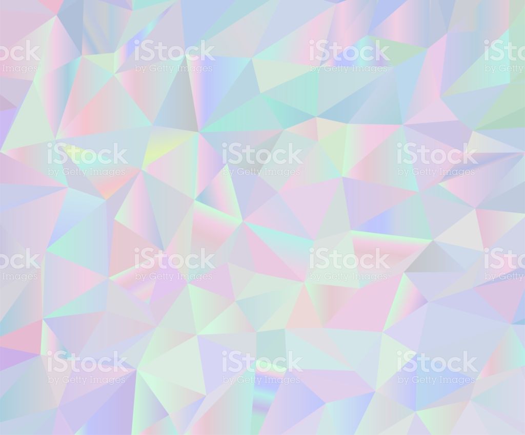 Vector Holographic Background Stock Illustration Image