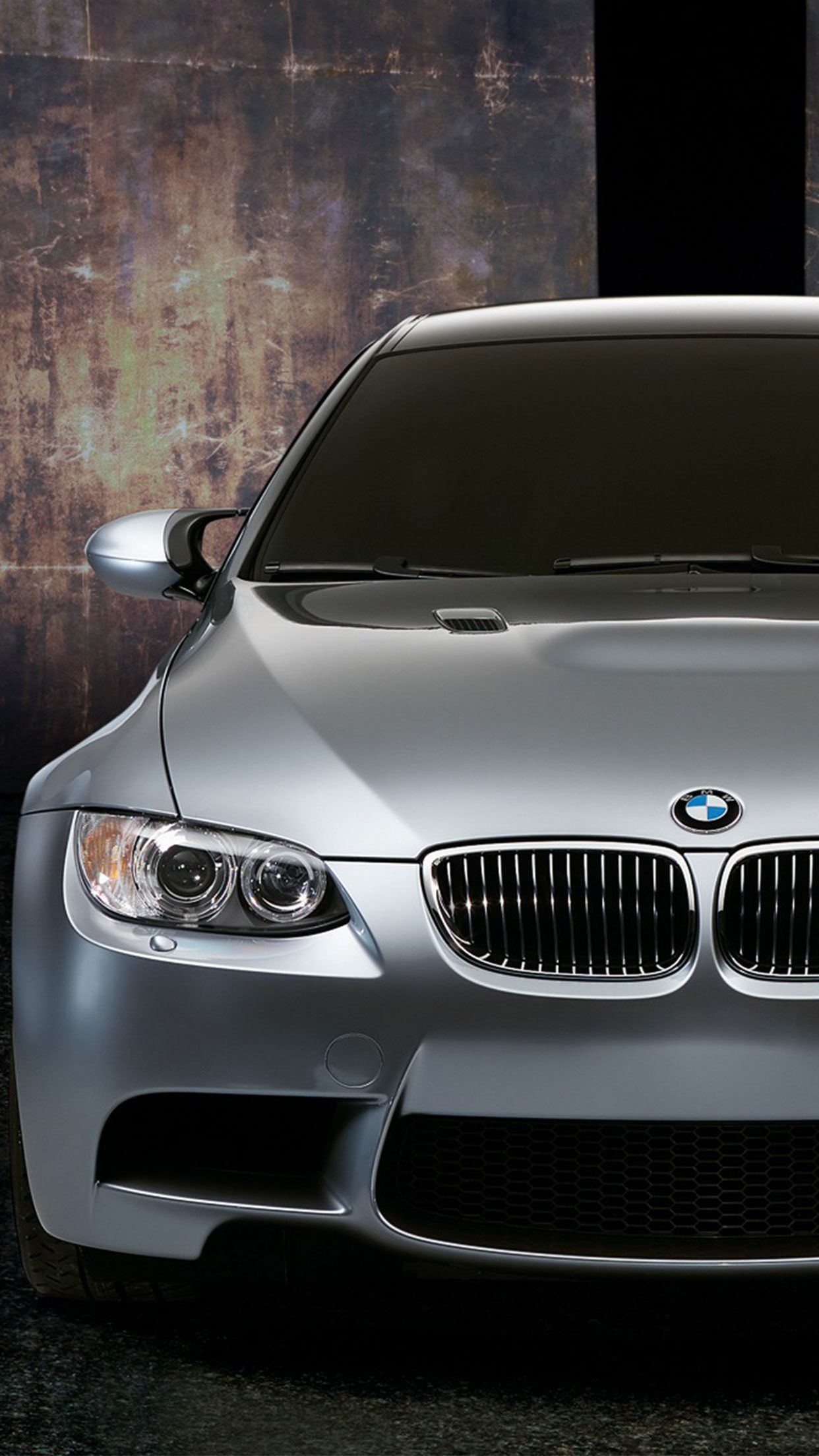 Grey BMW car Wallpaper #iPhone #android #bmw #car #wallpaper more