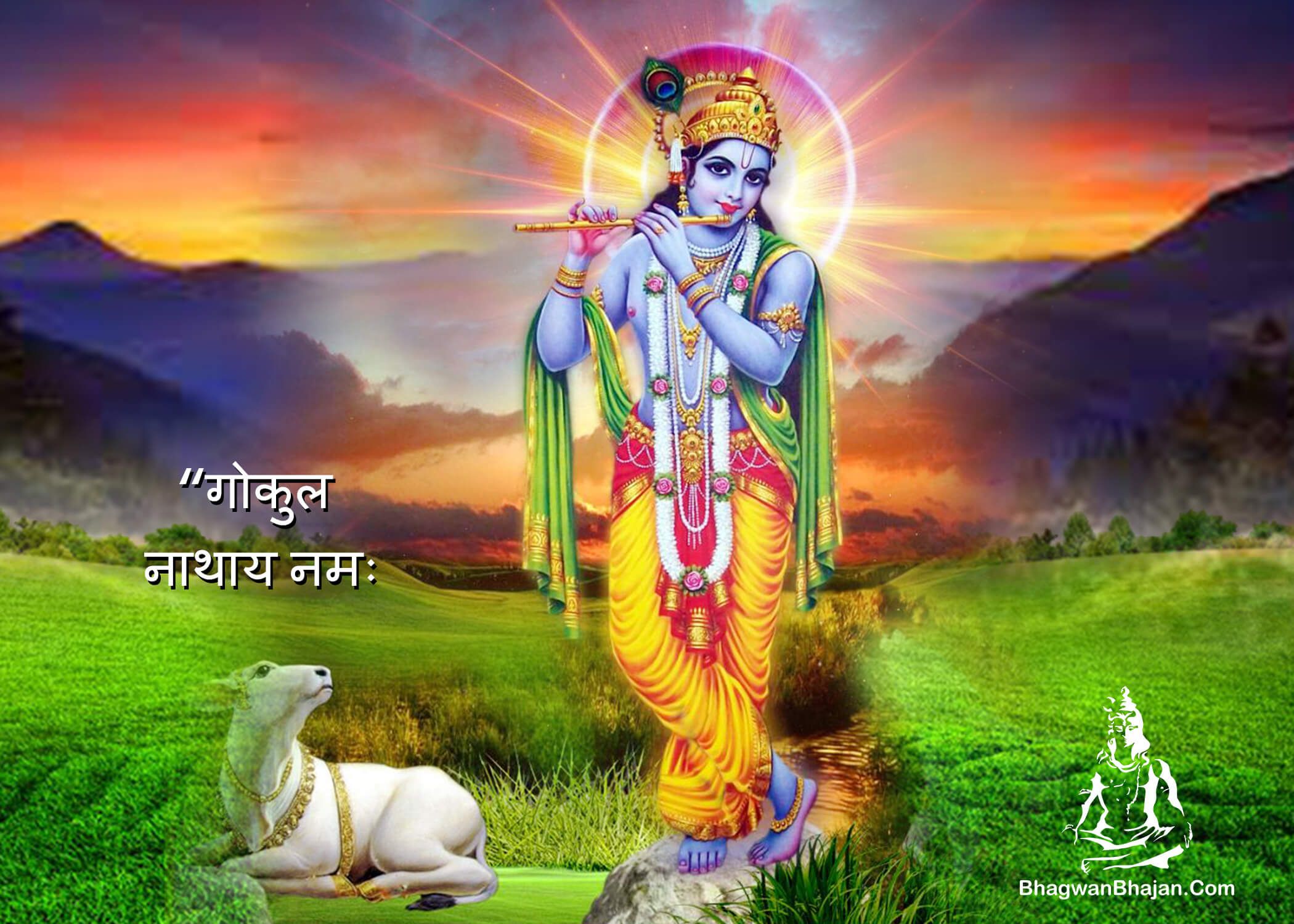 Bhagwan Shri Krishna HD Wallpaper & Image free Download. Shree
