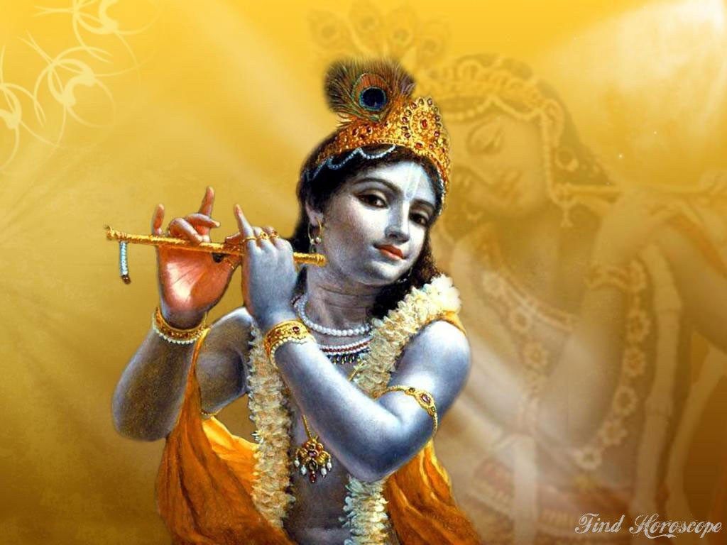 Lord Krishna Beautiful HD Wallpaper