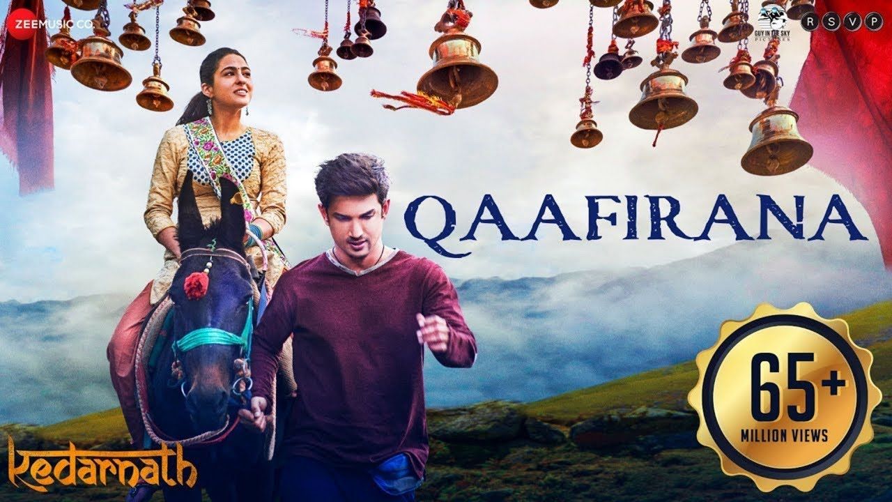 Qaafirana. Kedarnath. Sushant Rajput. Sara Ali Khan. Arijit