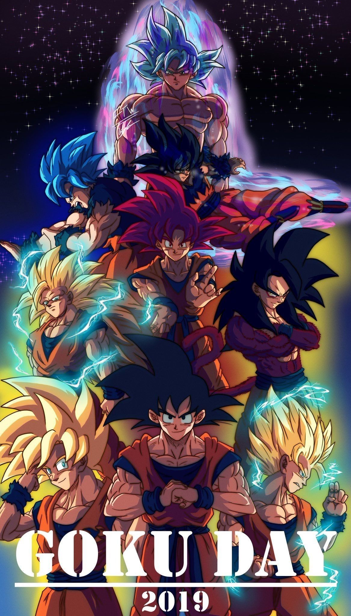 Dragonball Full Art Illust Game Anime iPhone 8 Wallpapers Free