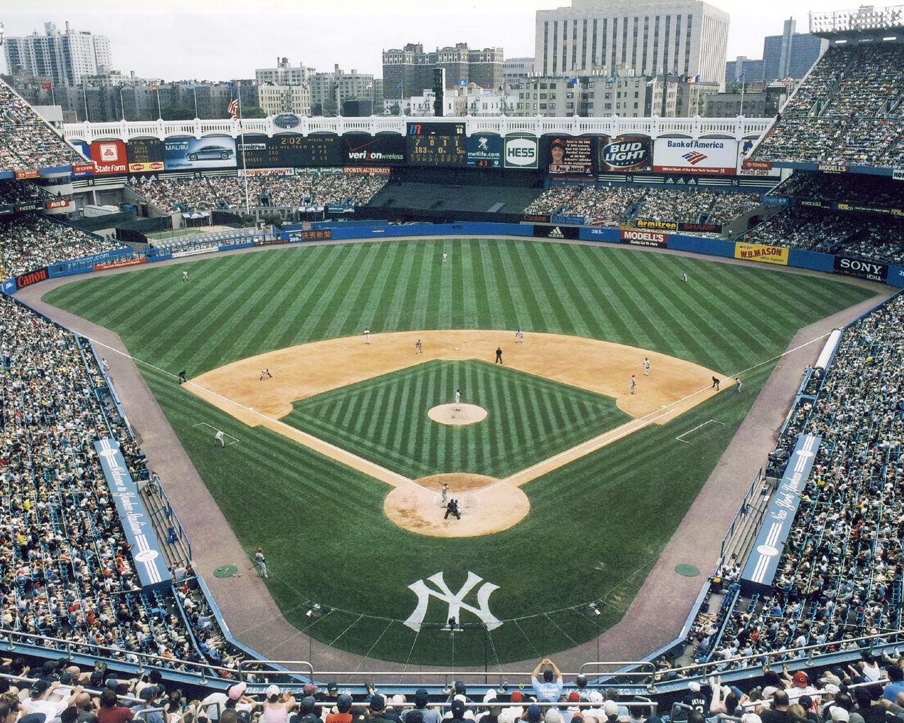 Mlb American League Wallpaper. Old Yankee Stadium Yankees