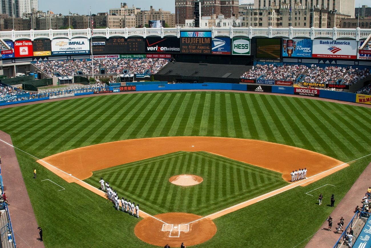 Old Yankee Stadium Home of the New York Yankees