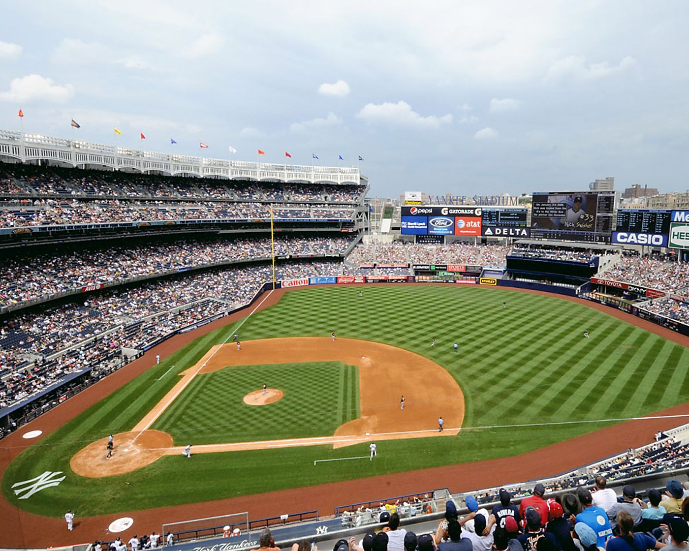 Mlb American League Background. Yankee Stadium New York Yankees