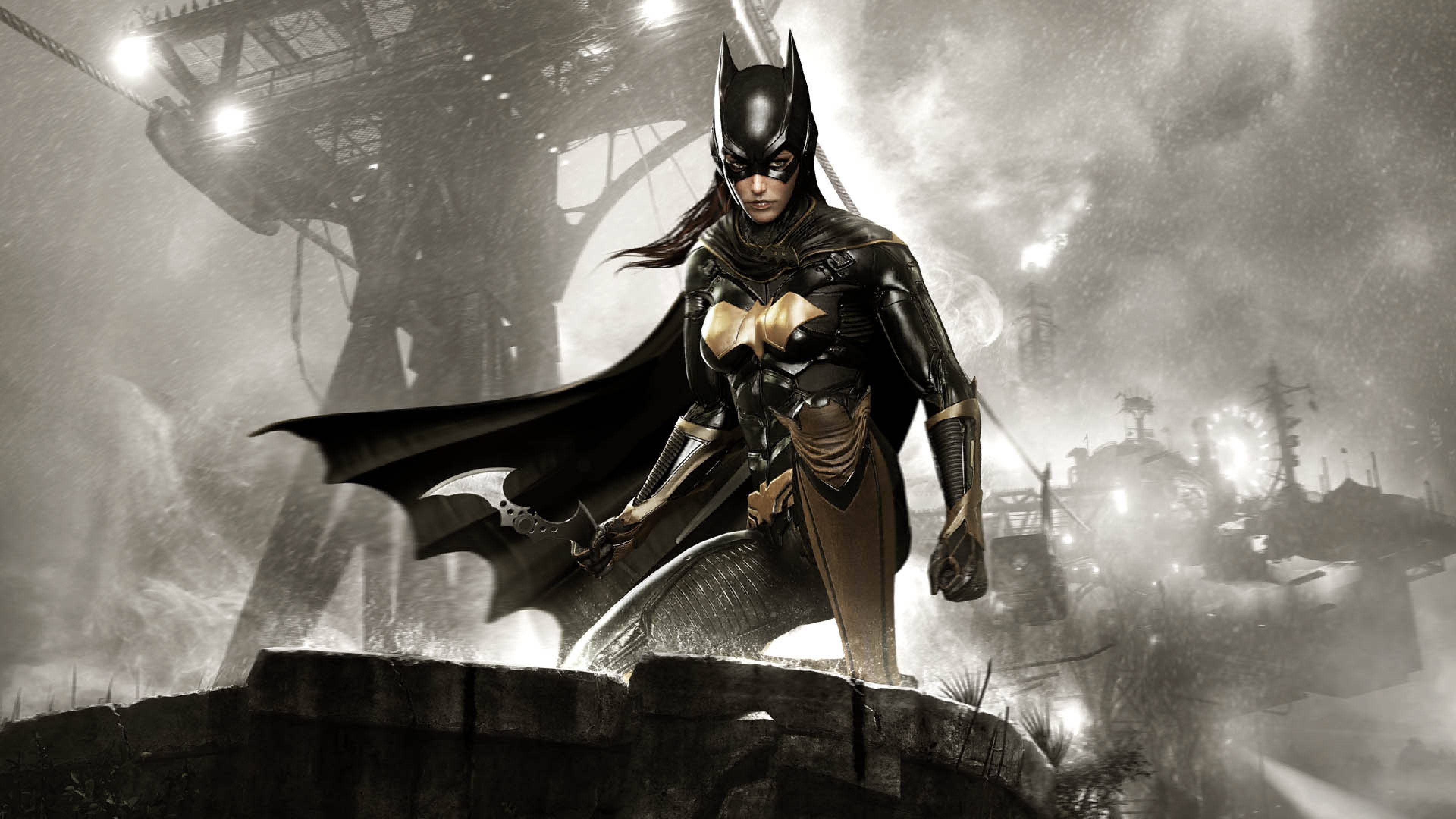 batman, arkham knight, batgirl 4K Wallpaper, HD Games 4K