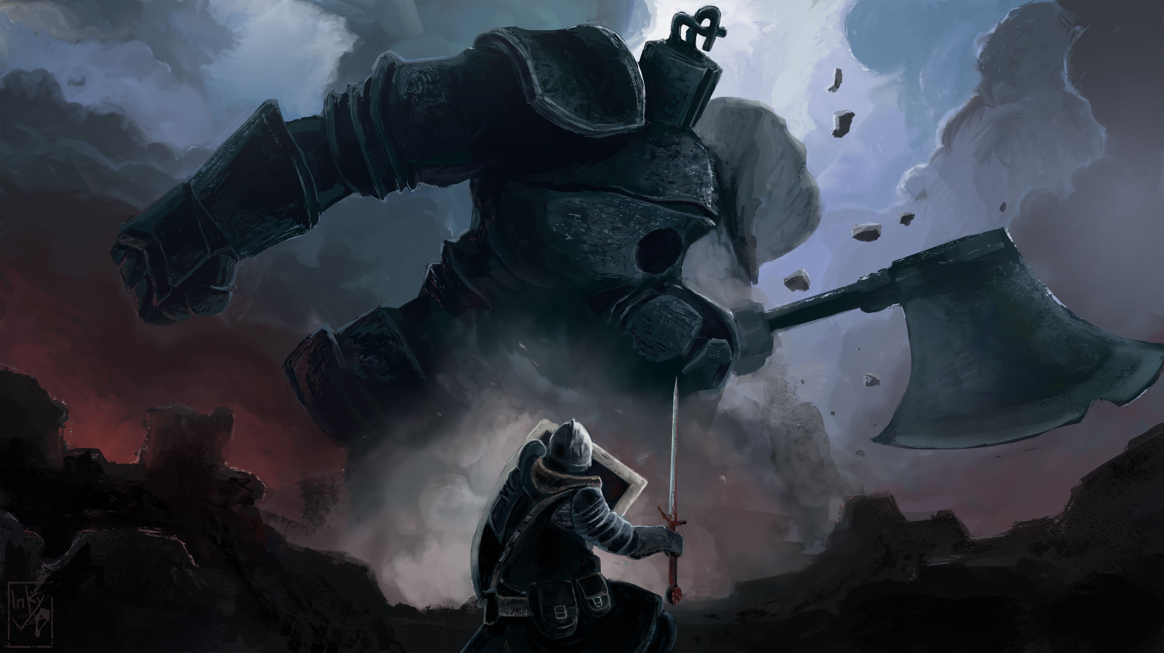Iron Golem (Dark Souls) HD Wallpaper