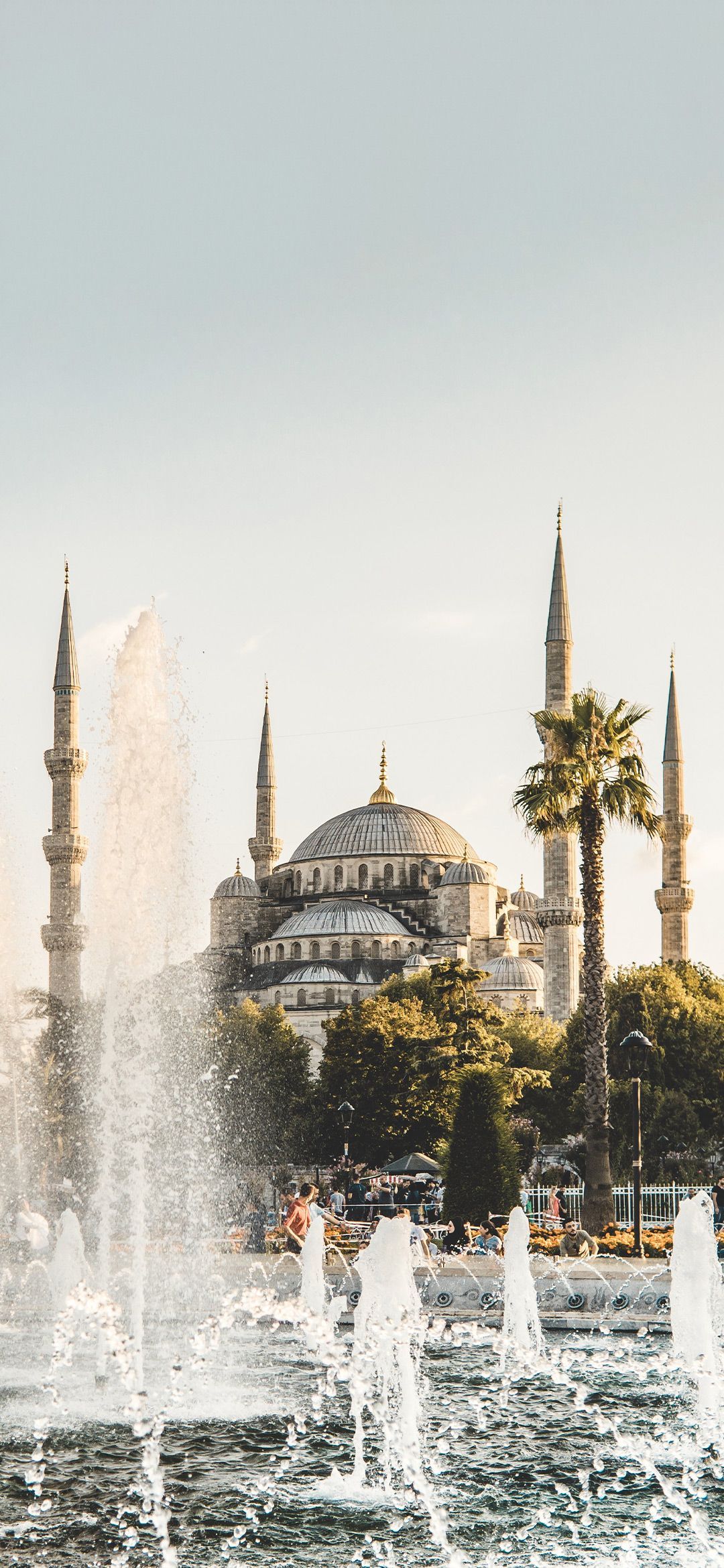 The Blue Mosque aka The Sultan Ahmed Mosque Smartphone Wallpaper