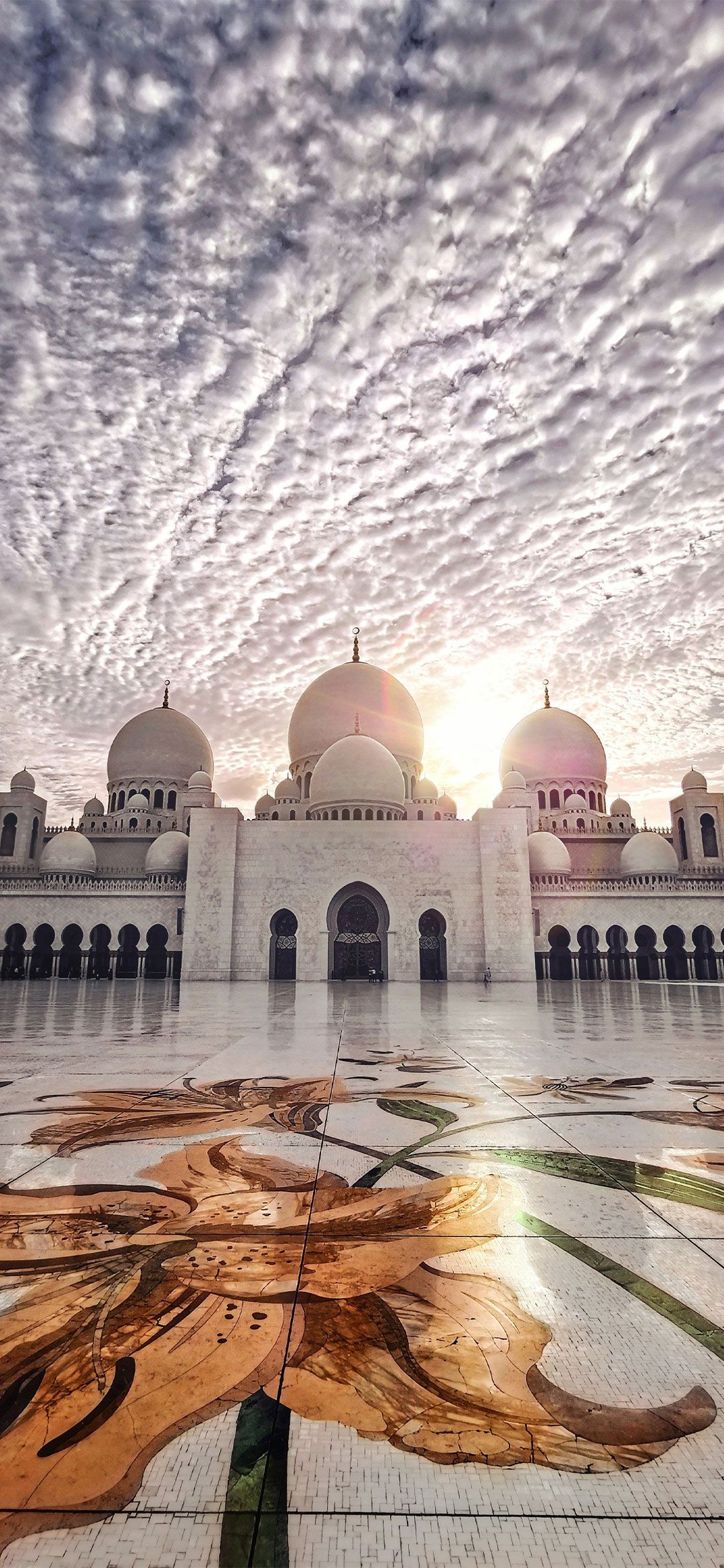 Sheikh Zayed Grand Mosque Center HD Islamic Wallpaper