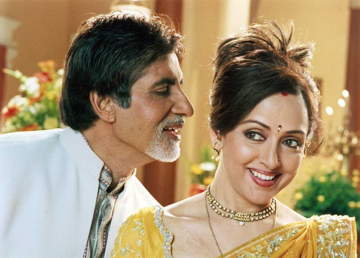 HemaMalini #AmitabhBachchan in film Baghban. Hema malini, Fun