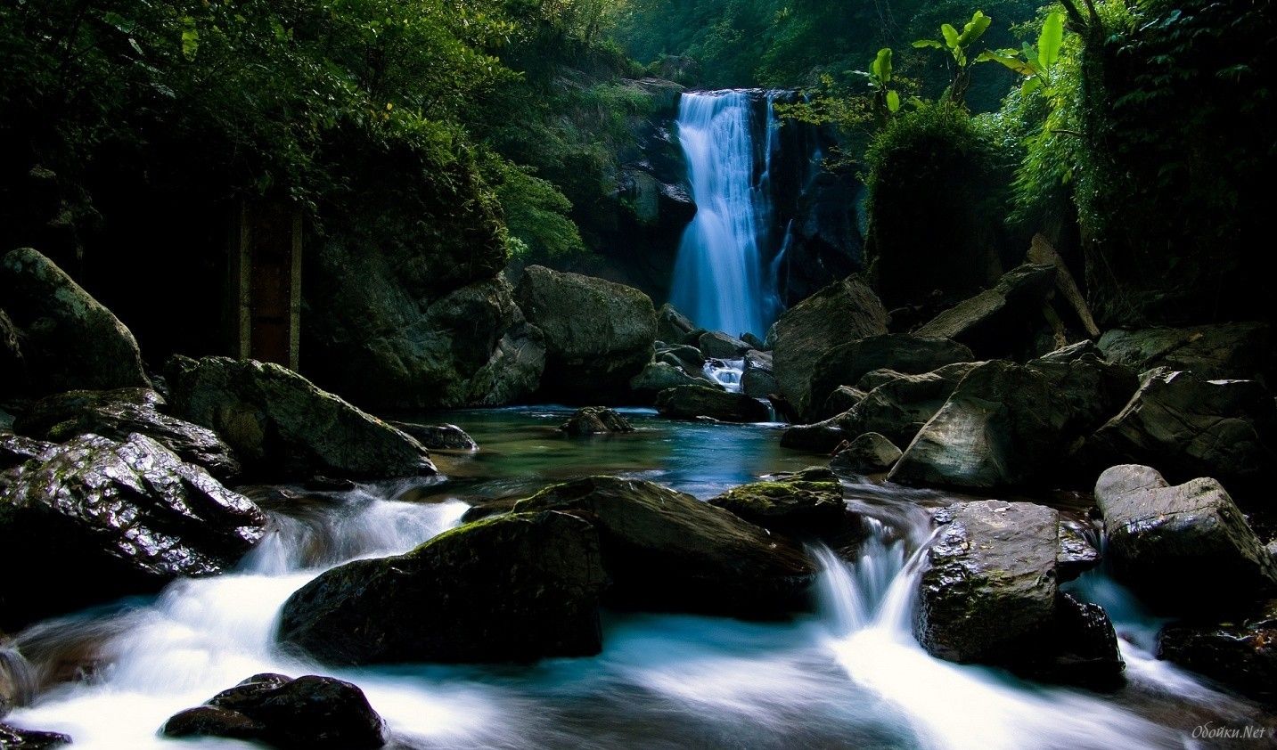 Free download Home Nature The most beautiful waterfall HD Desktop