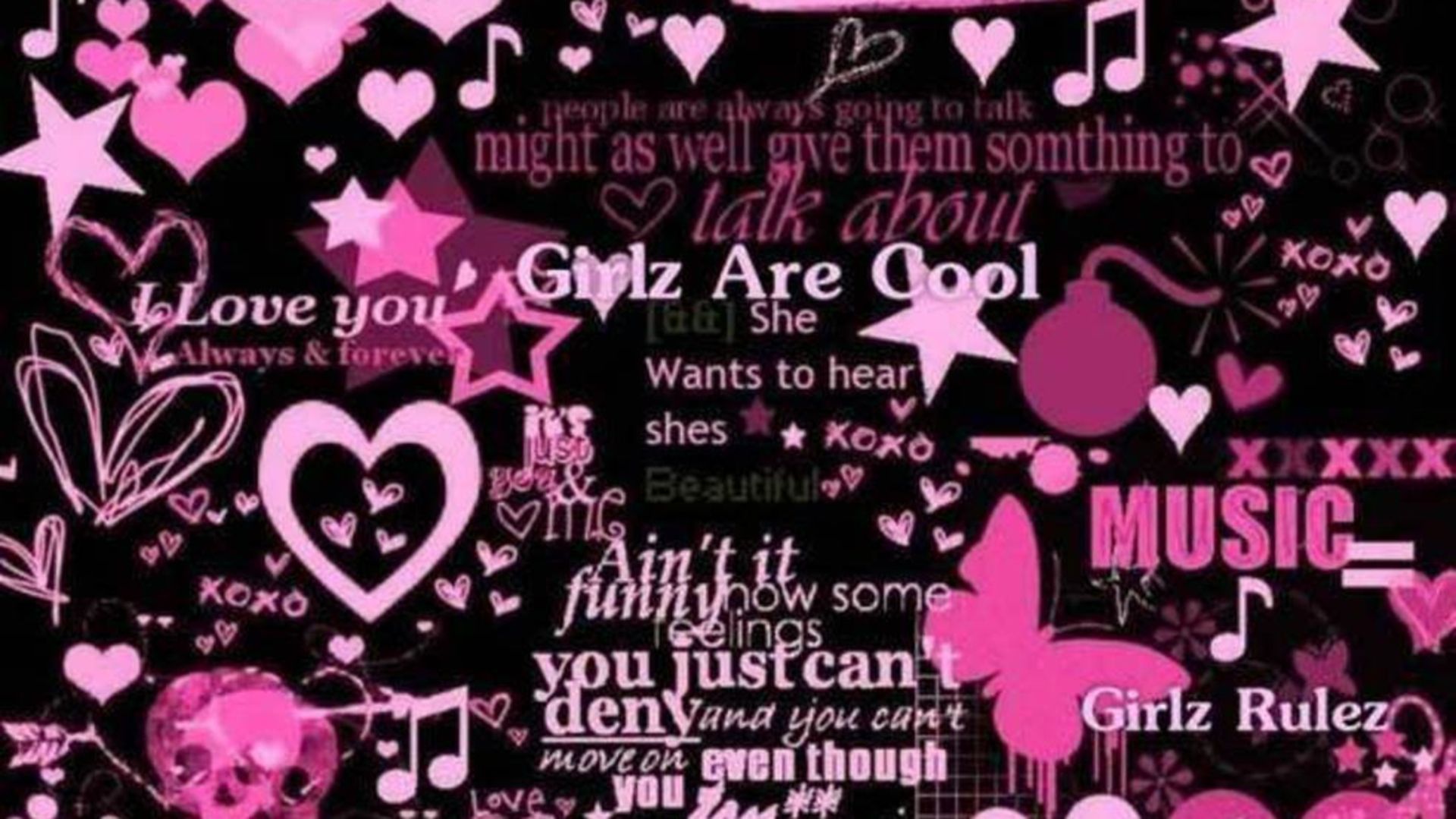 Girly Cell Phone Background. Emo wallpaper, Emo background, Love pink wallpaper