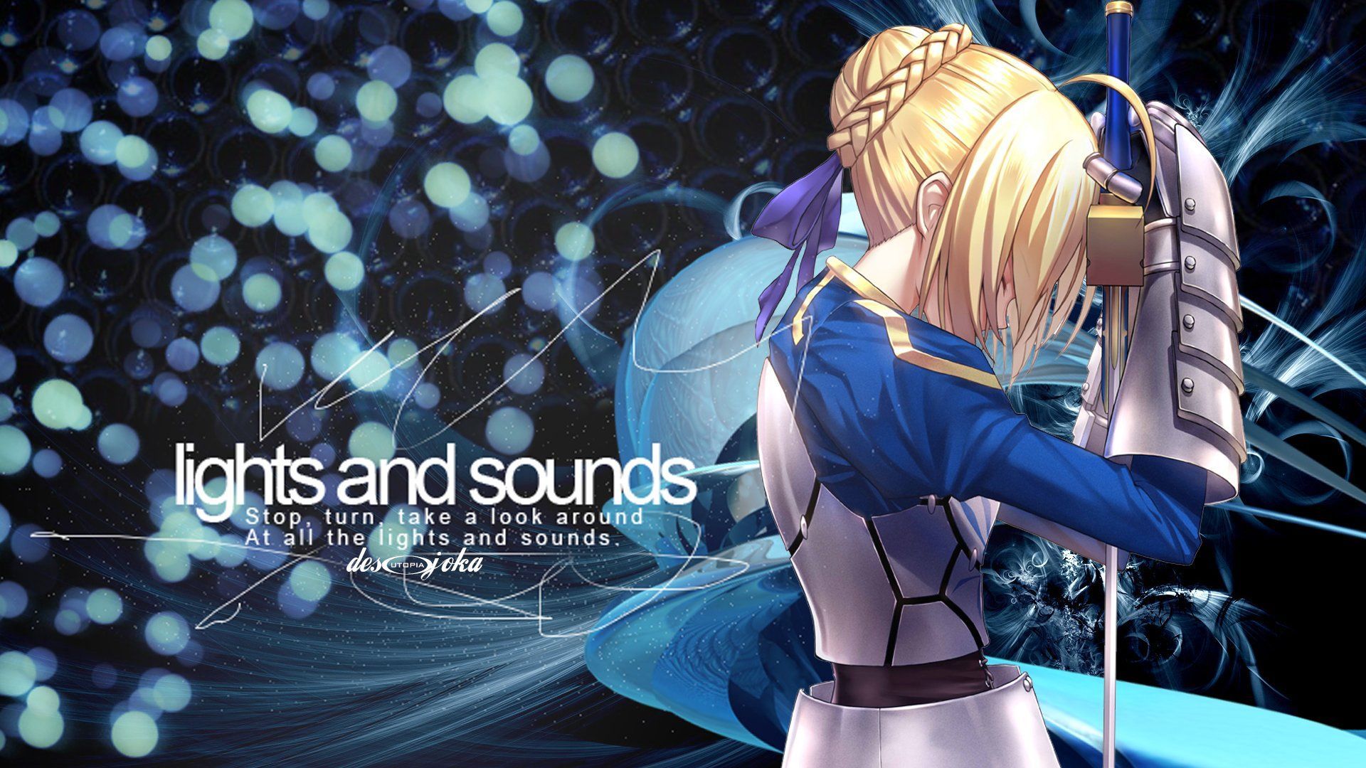 Anime Fate Stay Night Fate Series Girl Saber Fate Series