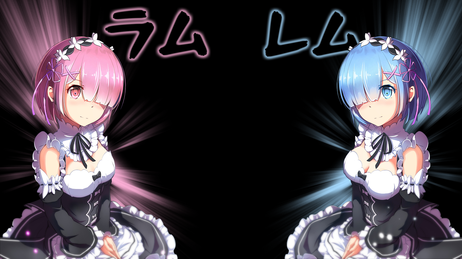Ps3 Anime Ram And Rem Wallpapers Wallpaper Cave