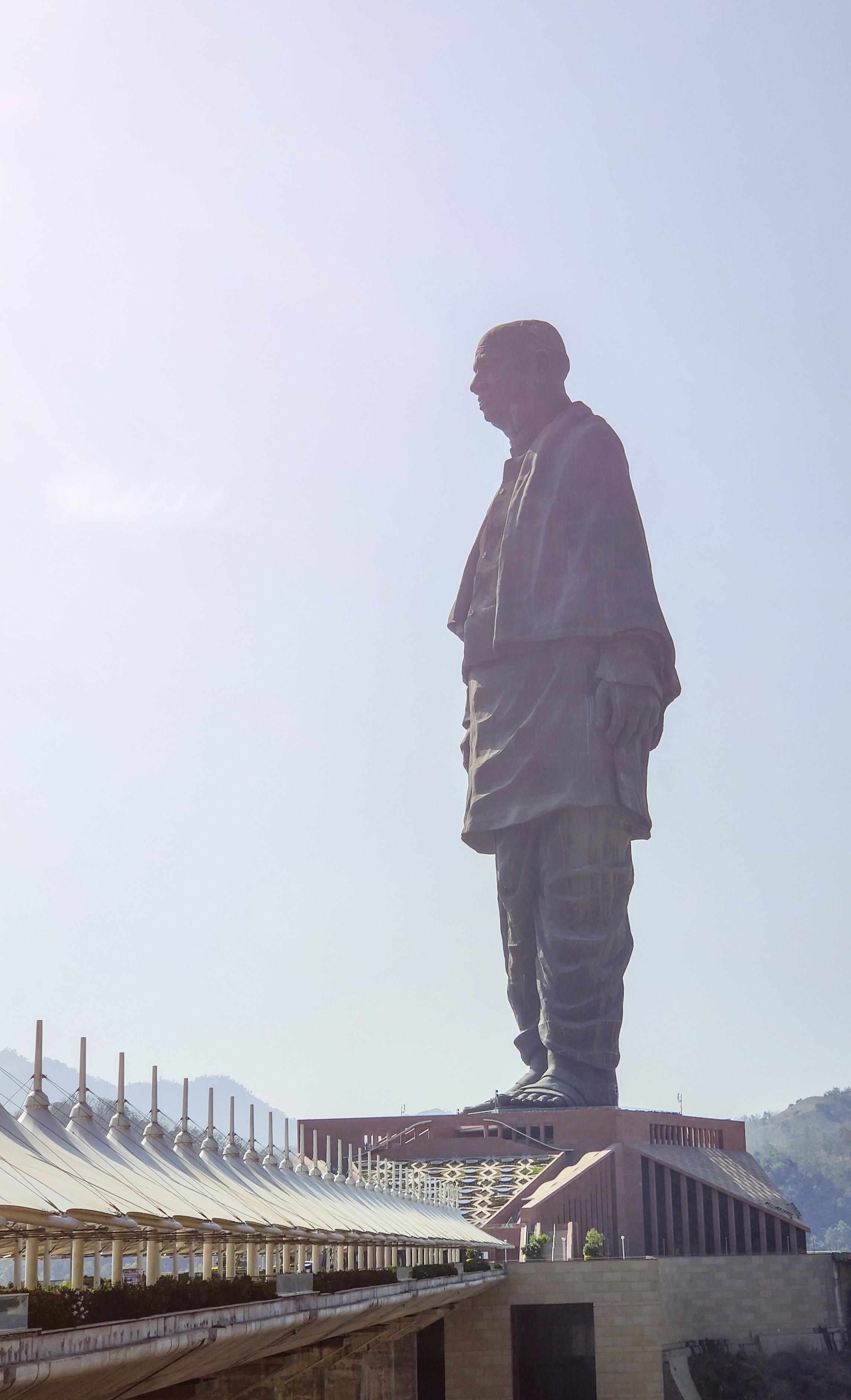 ITAP of the statue of unity.#PHOTO #CAPTURE #NATURE #INCREDIBLE