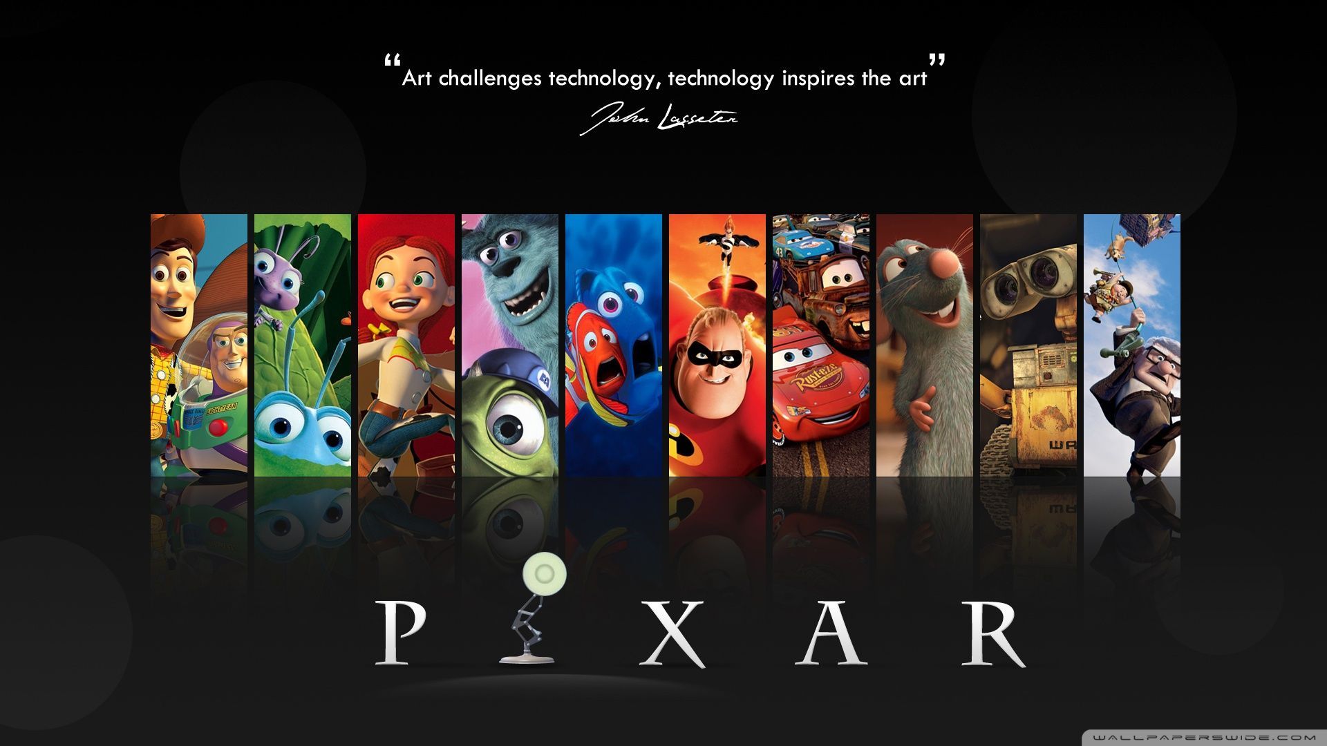 Disney Pixar 4K Wallpaper
