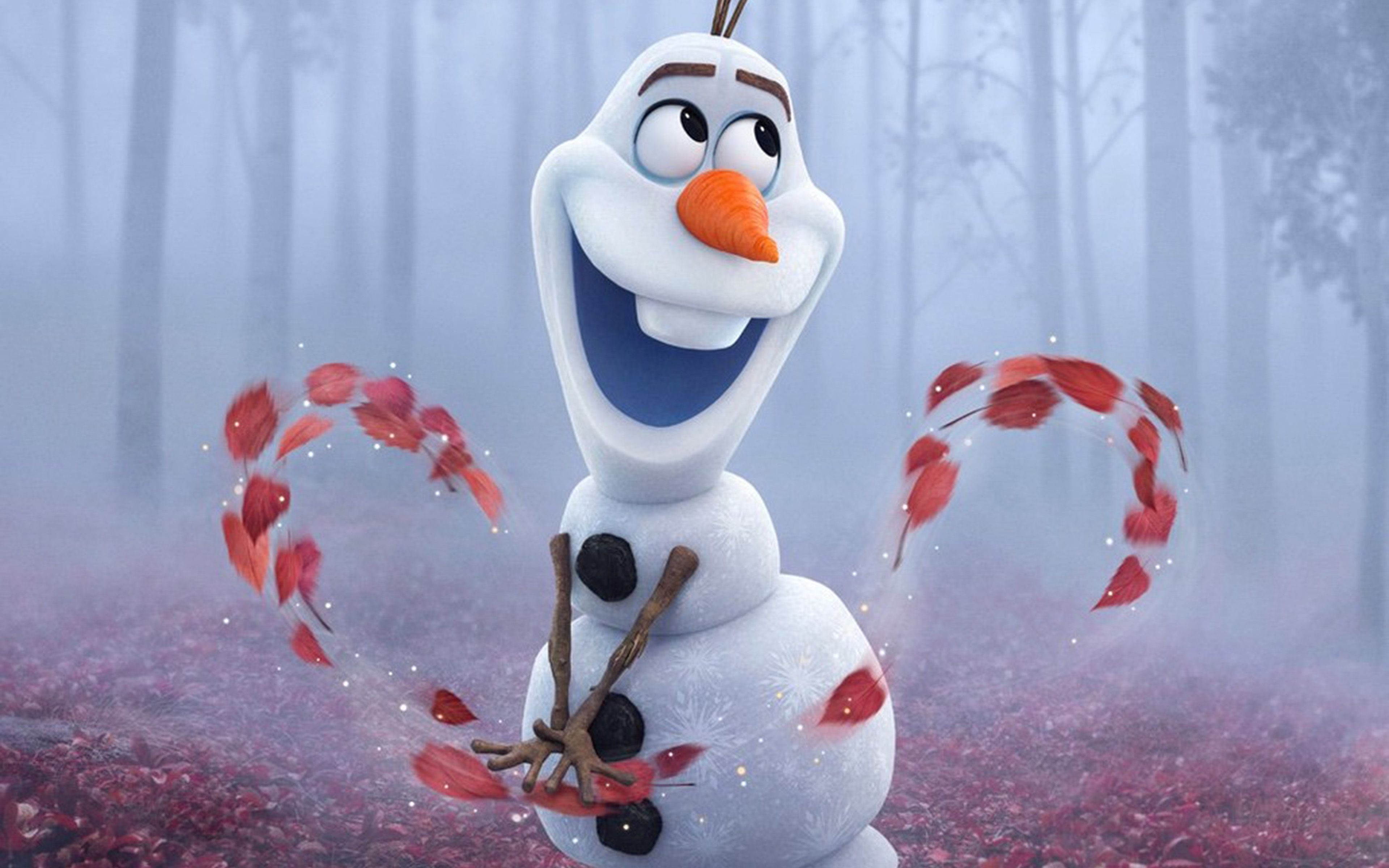 Frozen Olaf Cute Disney Film Art Wallpaper