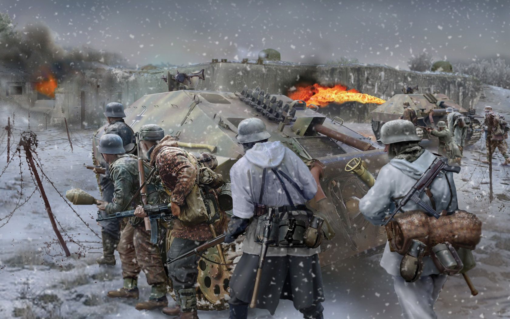 company of heroes 2 wehrmacht wallpaper