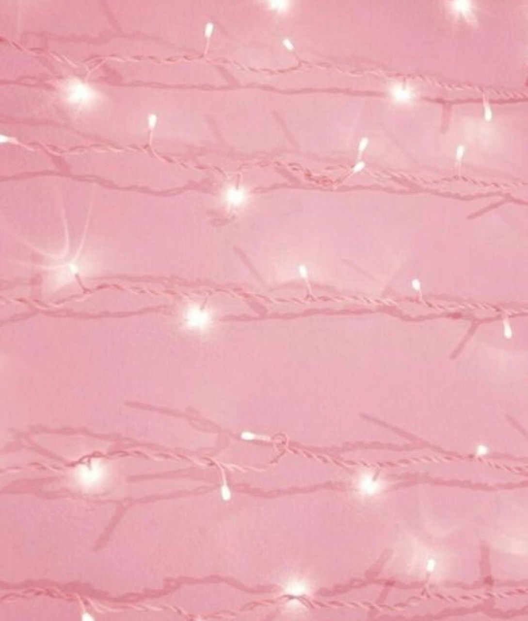 pink, aesthetic, string lights and pink aesthetic