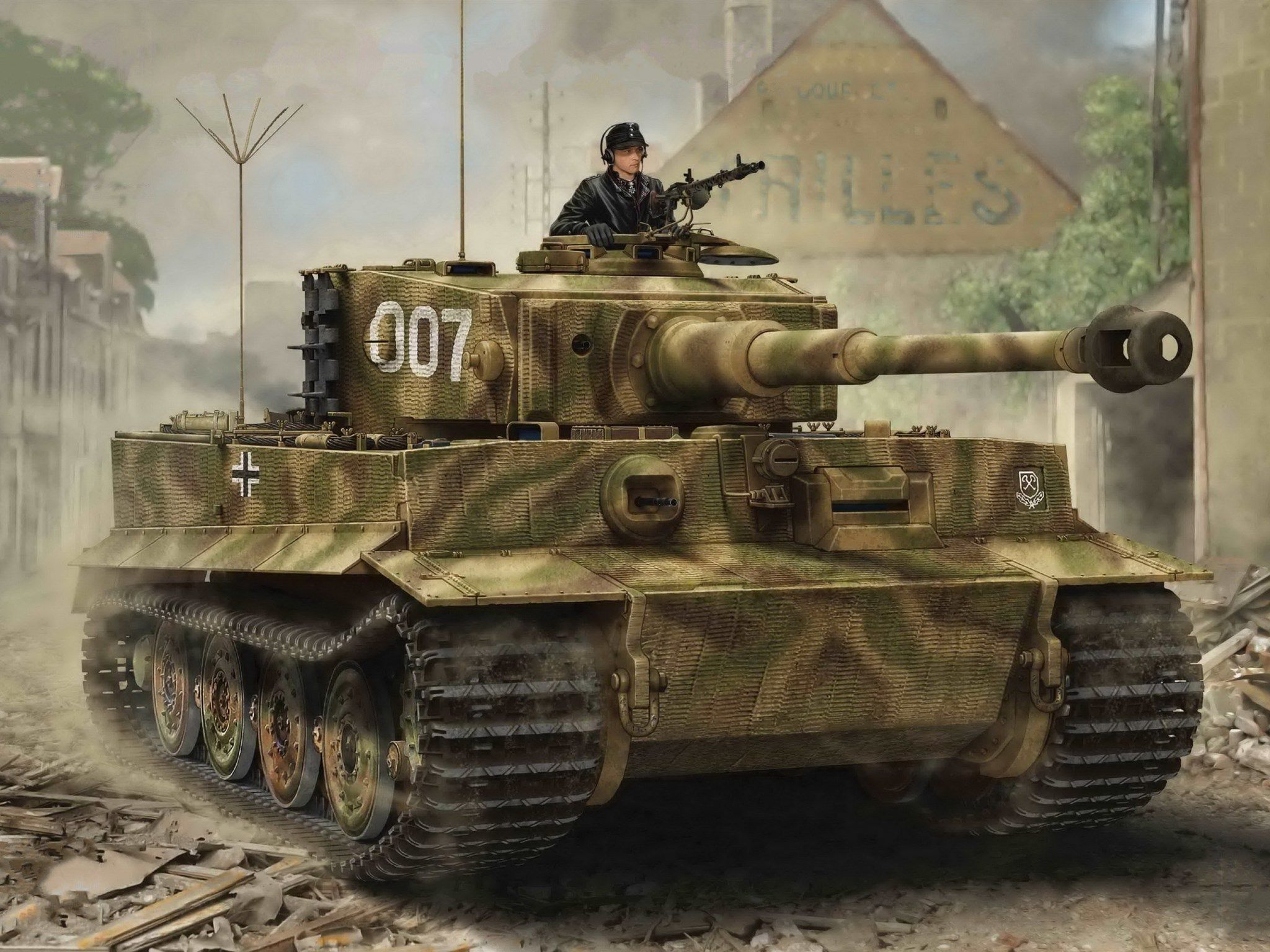 Tiger tanks