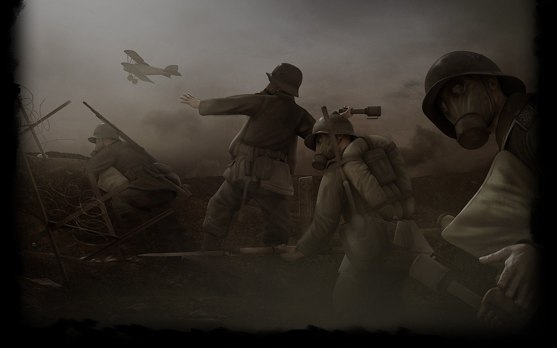 German Army Attacking HD Wallpaper. Background Imagex1200