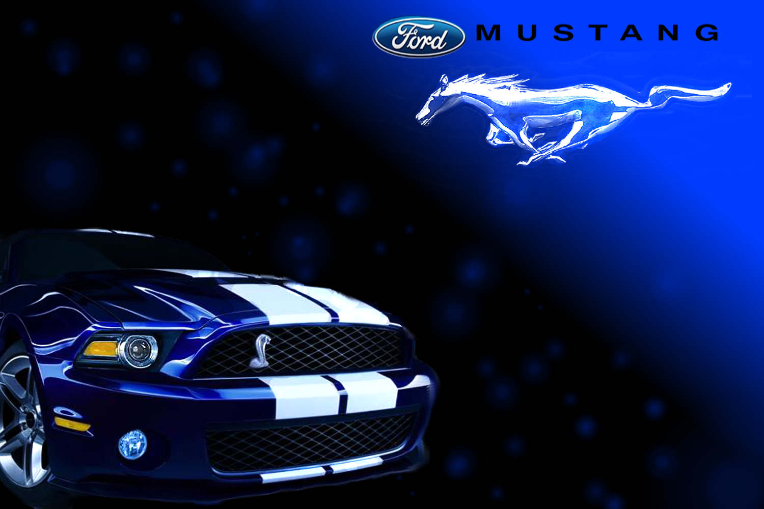 mustang cobra wallpaper widescreen