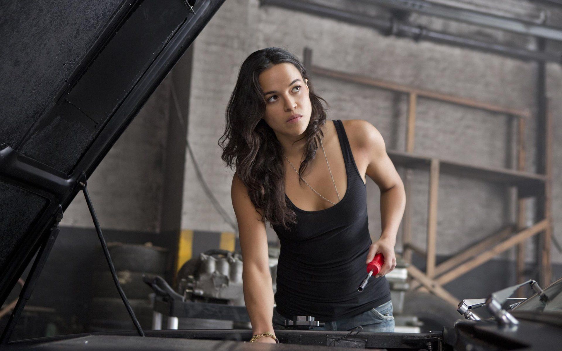women, At, Work, , Michelle, Rodriguez, Movie, Fast, And, Furious