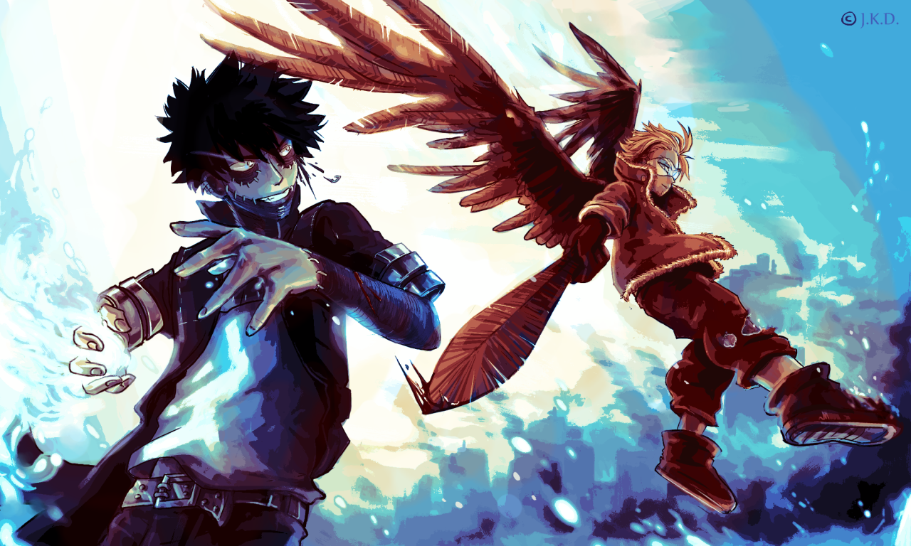 Mha Computer Wallpaper Dabi - Anime, anime girls, simple, simple ...