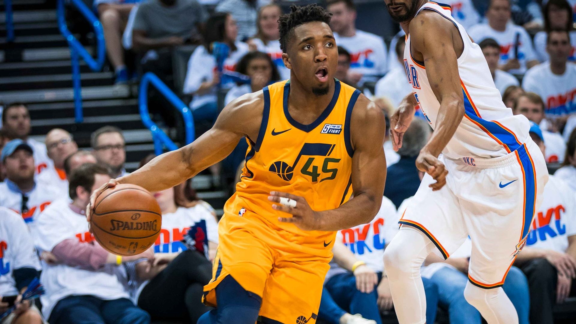 Playoff stage proving to be no problem for Donovan Mitchell