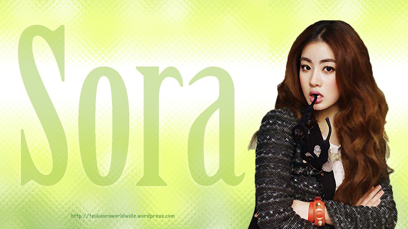 Free download FANART] Kang Sora wallpaper [1366x768]