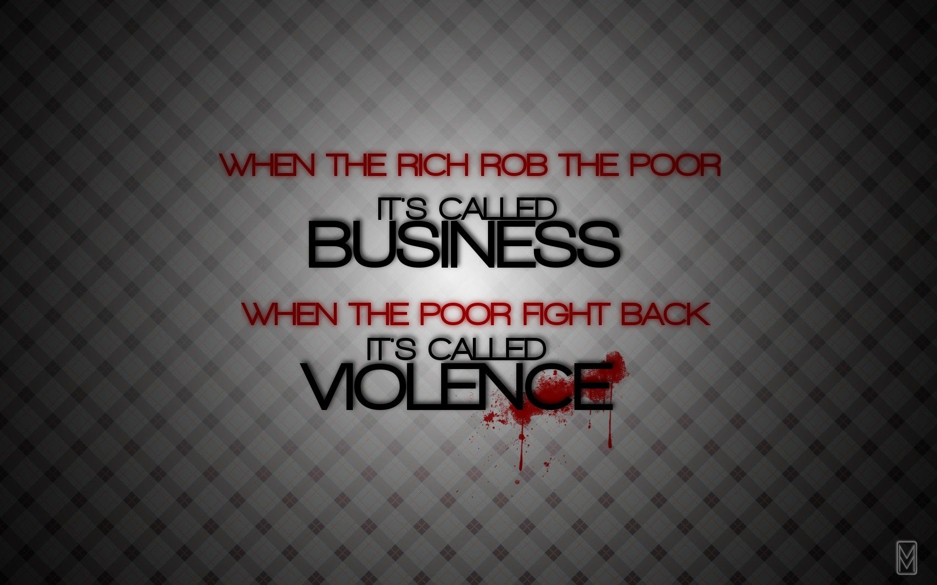 anarchy, Dark, Violence, Quote Wallpaper HD / Desktop and Mobile