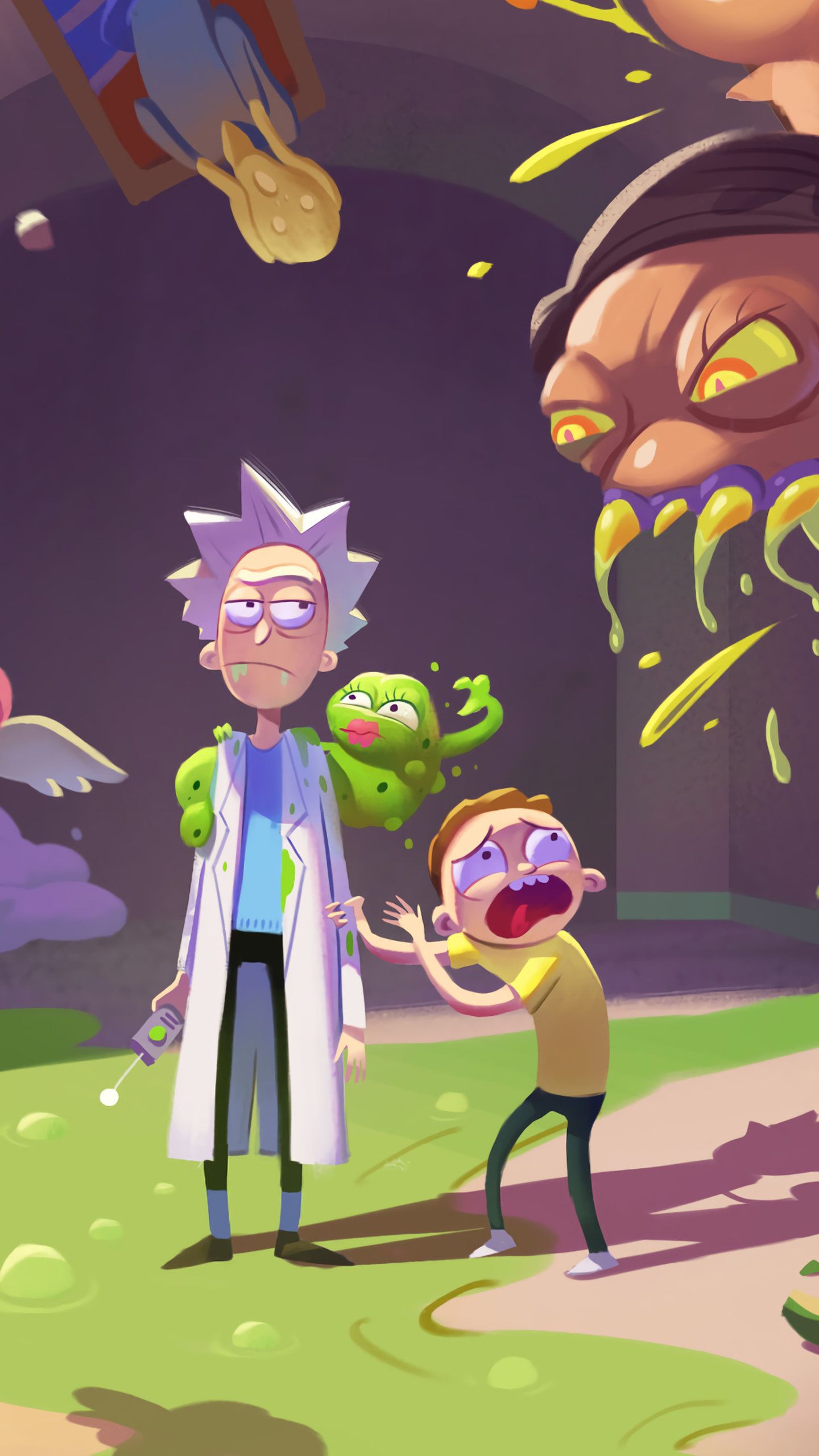 Rick and Morty Weed Wallpaper Free Rick and Morty Weed