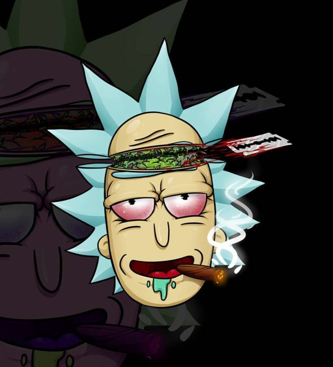 Free Free 275 Rick And Morty Weed Svg SVG PNG EPS DXF File