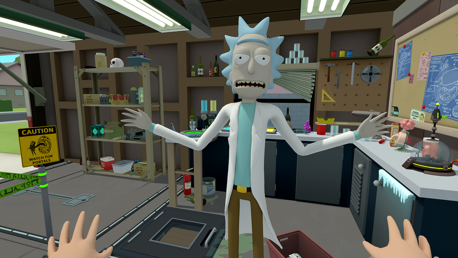 Rick and Morty in VR is just as weird and smart as the show