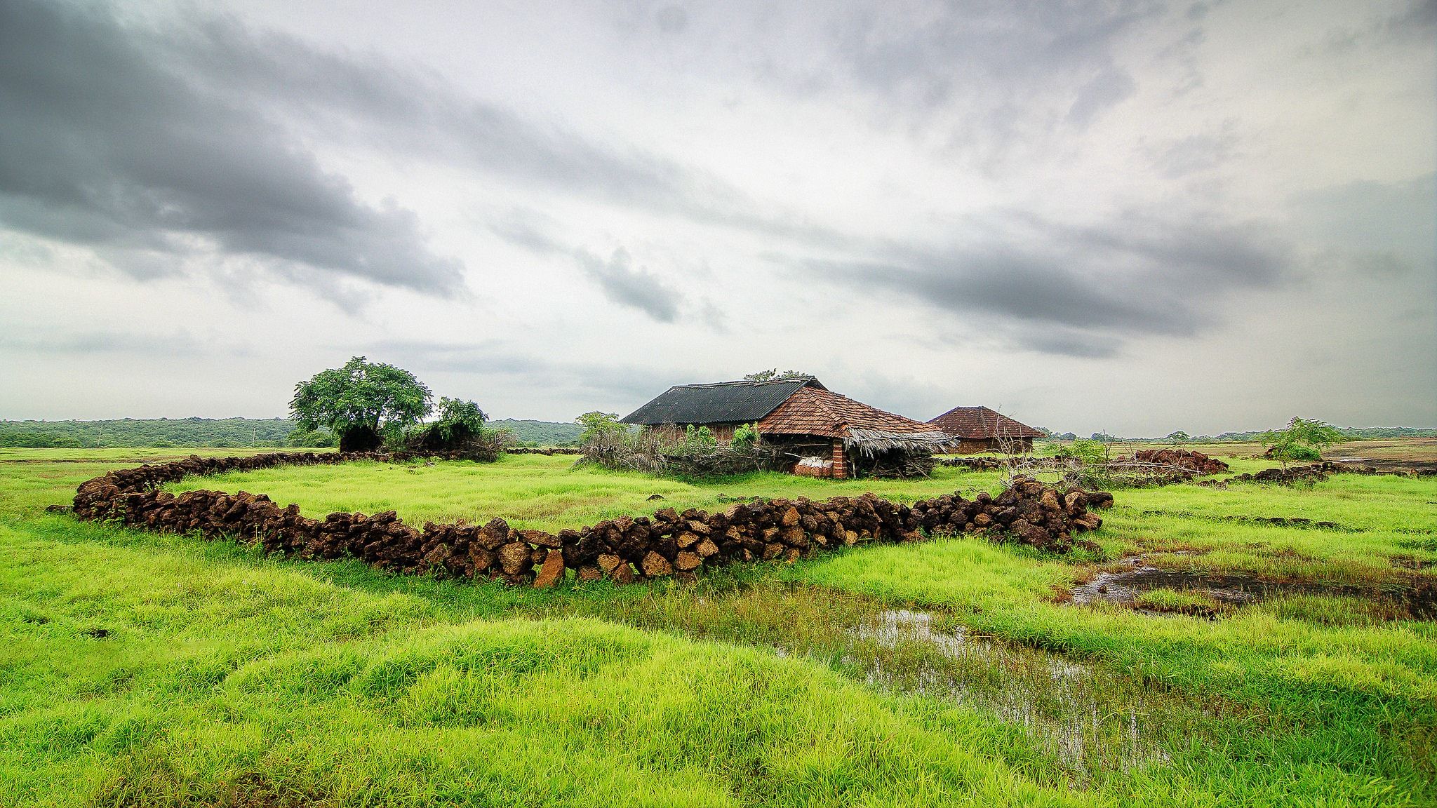 Beautiful Countryside Village Wallpapers Wallpaper Cave